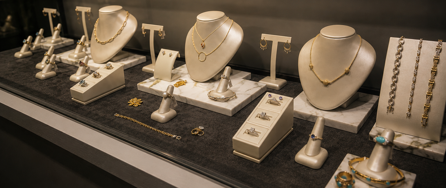 What is the Veleska Estate Jewelry Showcase?