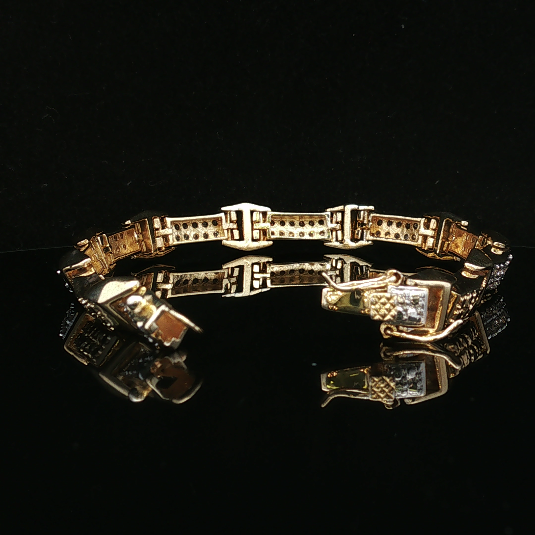 Petralyn 10K Two Tone 1.68 CTW Diamond Bracelet