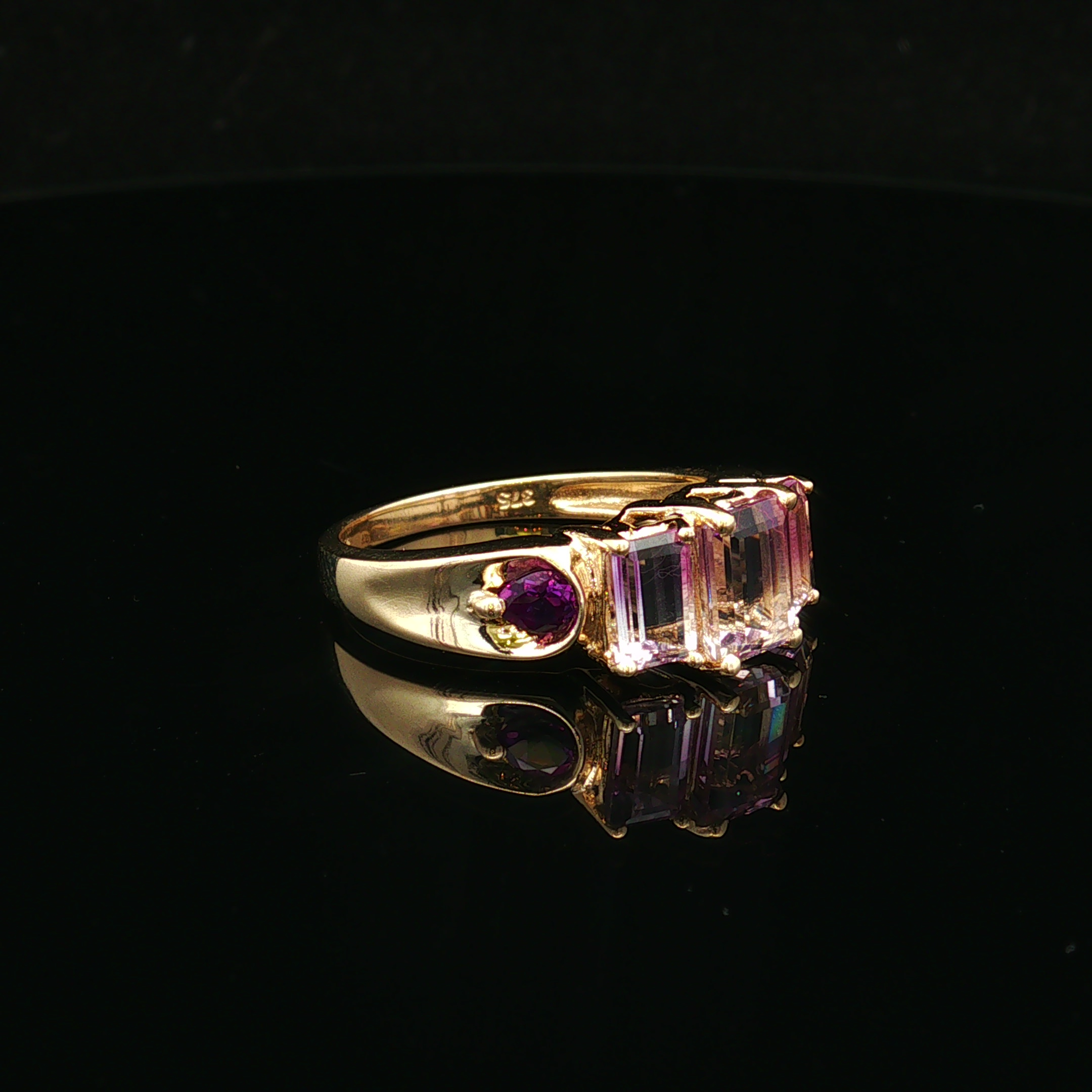 Elisea 10KY 2.50 CTW Ametrine Ring