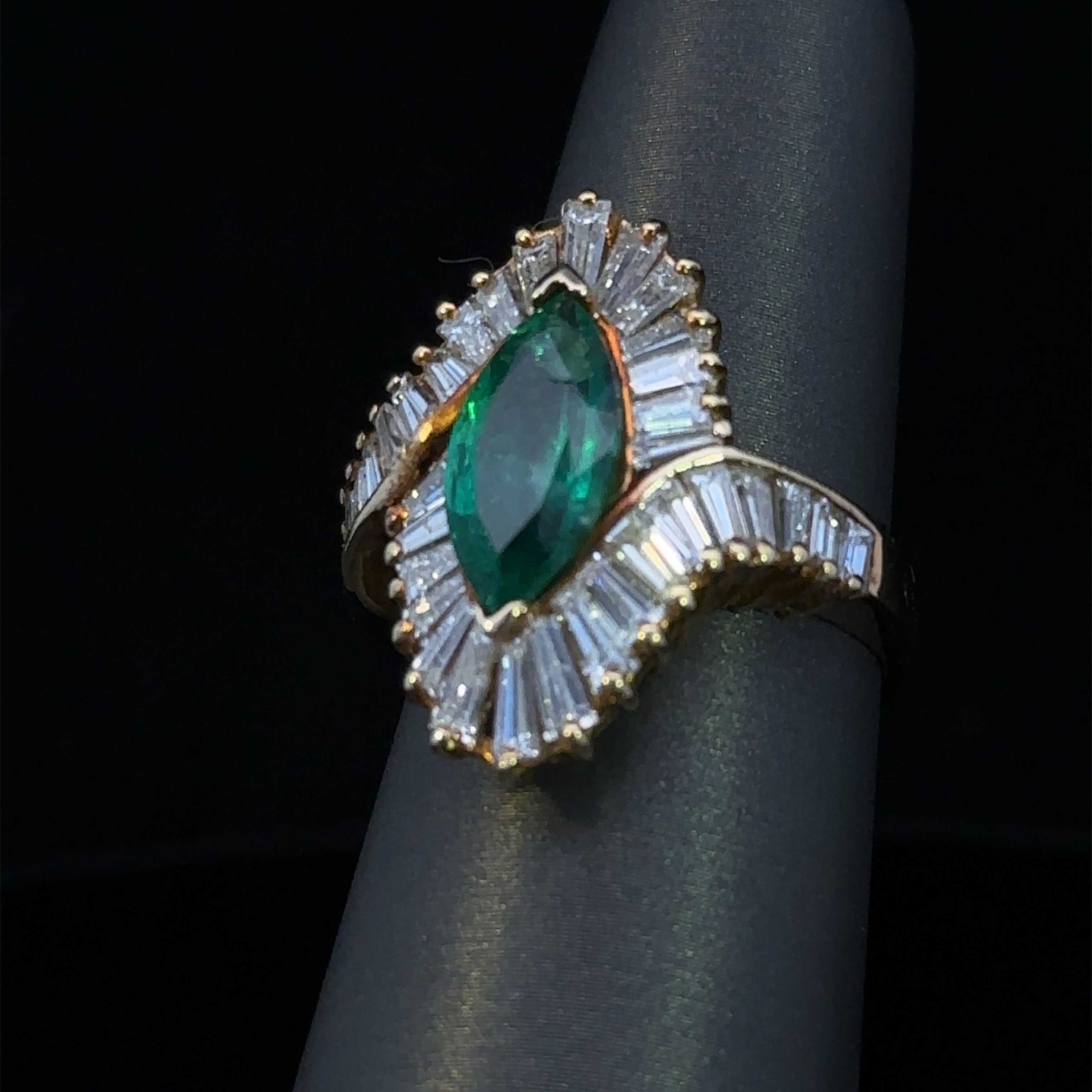 Sevyn Emerald Ring