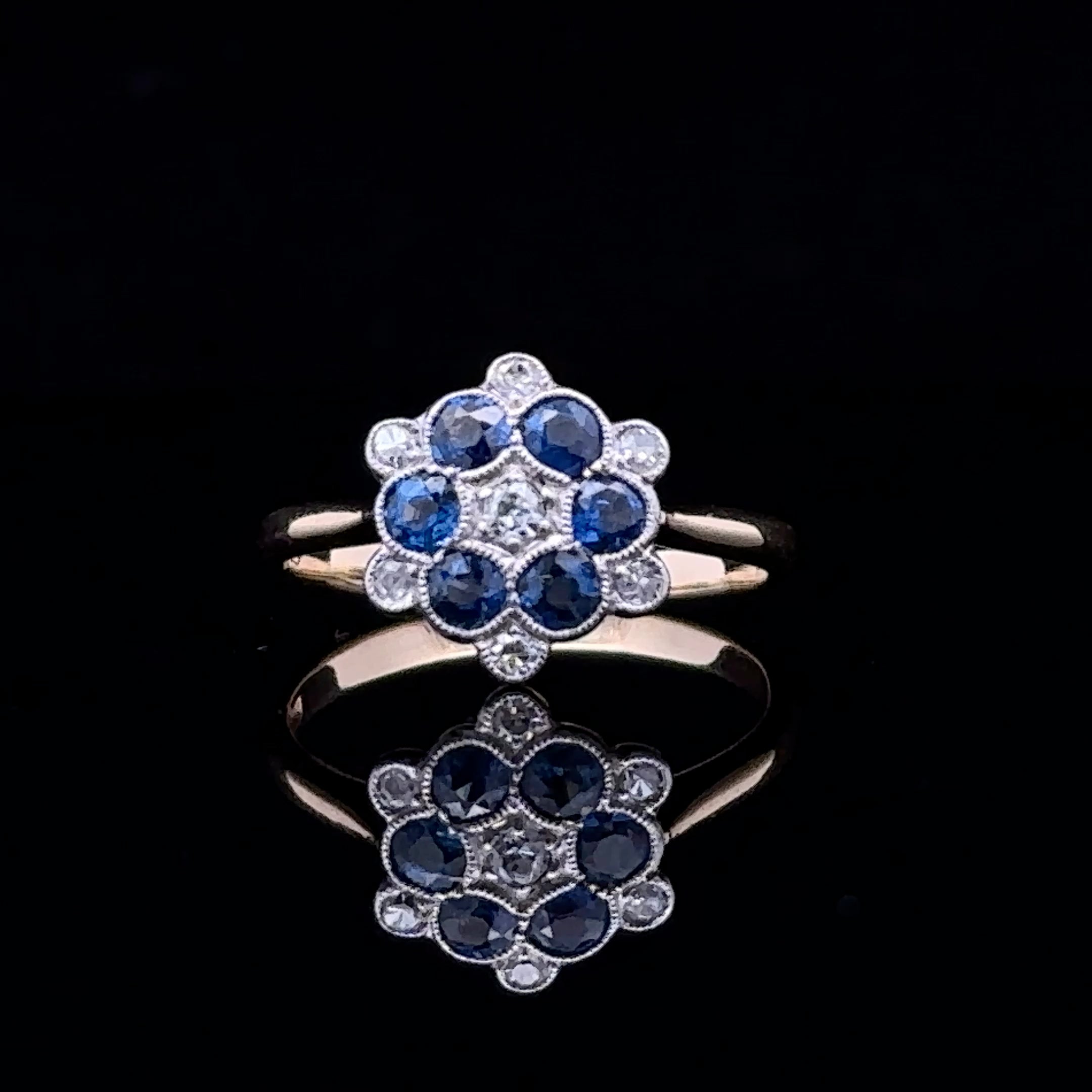 Emory Sapphire And Diamond Ring
