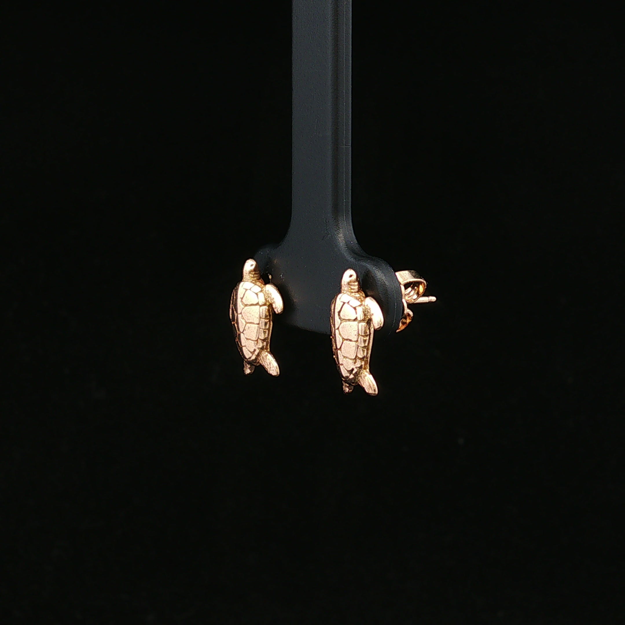 Yarrow 14K Yellow Gold Turtle Stud Earrings