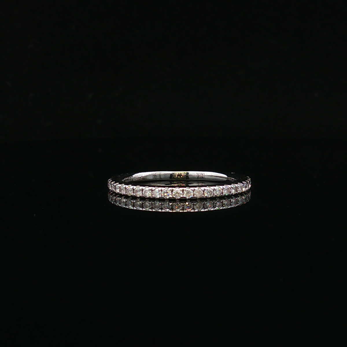 Jovielyn 14K White Gold .23 CTW Diamond Band by Vera Wang