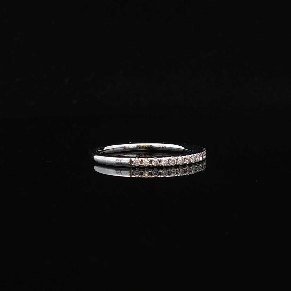 Jovielyn 14K White Gold .23 CTW Diamond Band by Vera Wang
