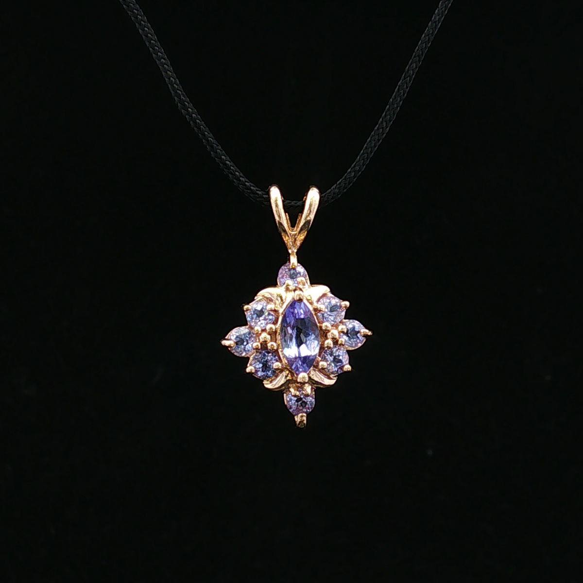 Quinna 14KY .65 CTW Tanzanite Pendant