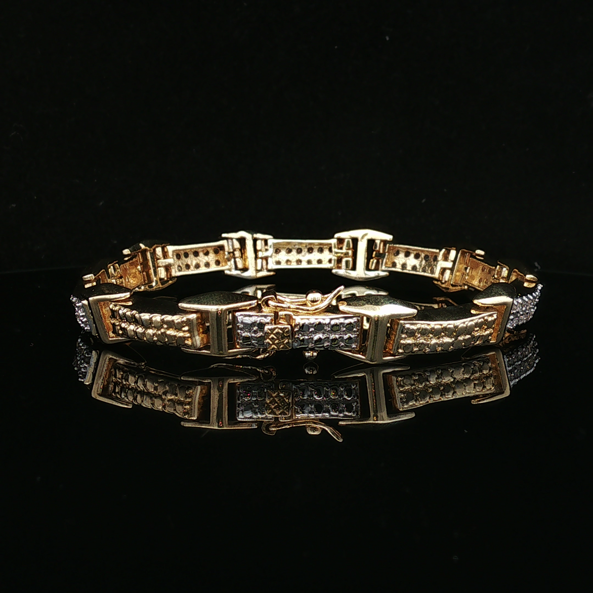 Petralyn 10K Two Tone 1.68 CTW Diamond Bracelet