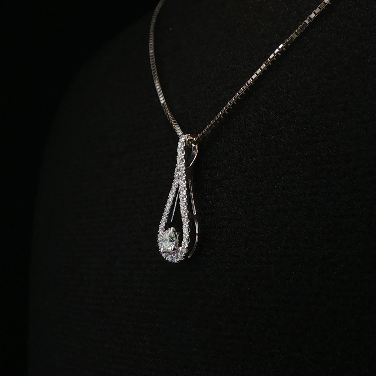 Viviana 14K White Gold Diamond Necklace
