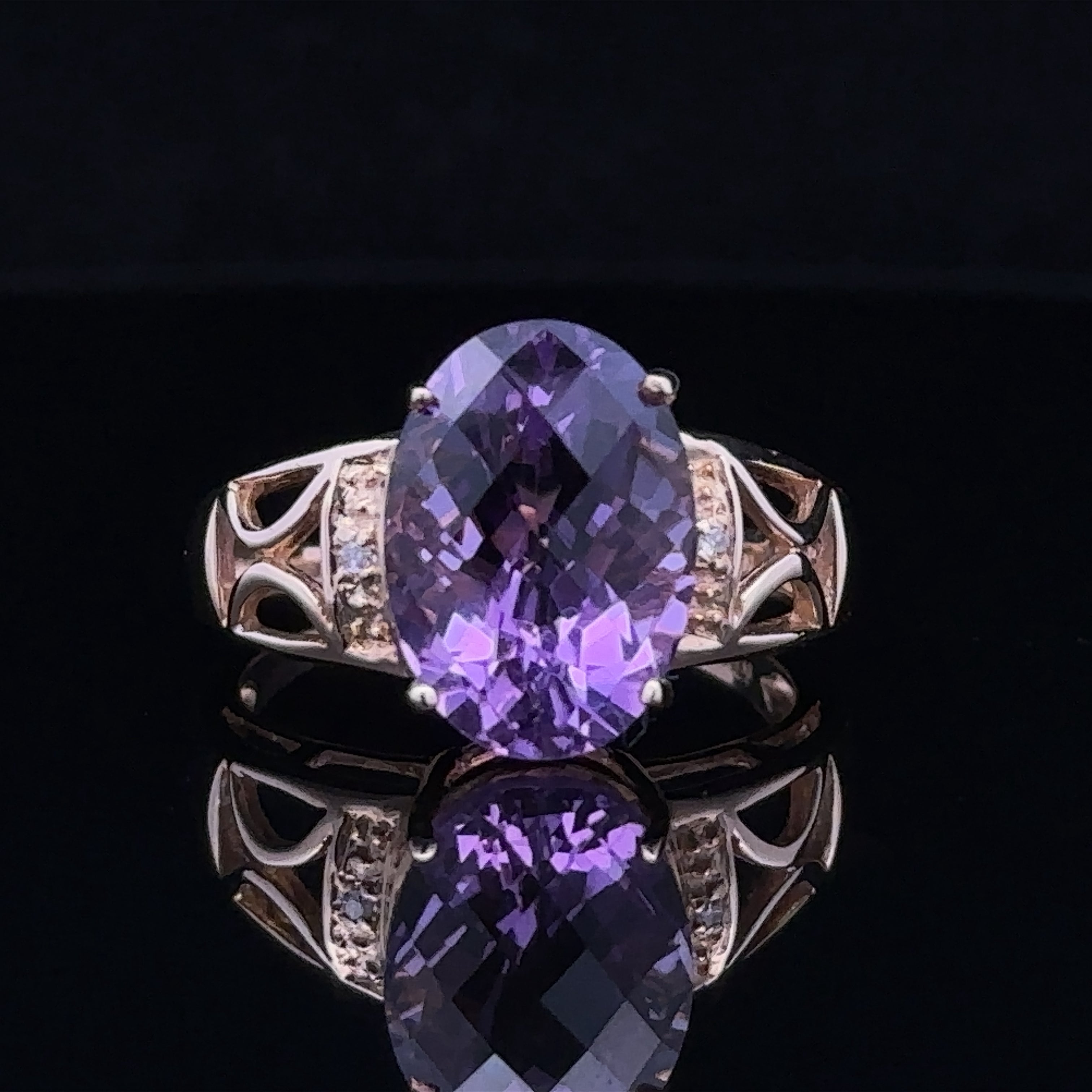 Giuliana Amethyst Ring