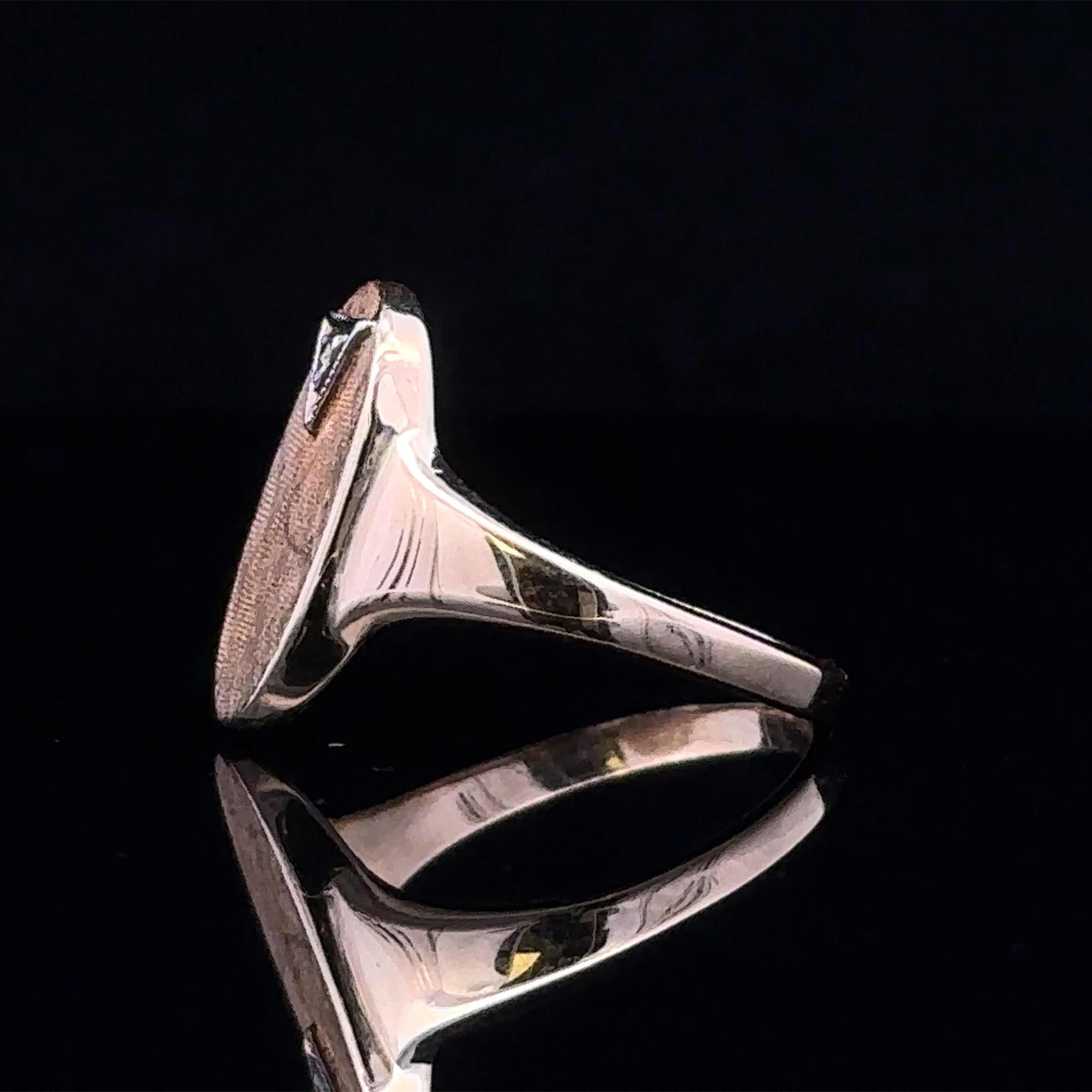 Louisa 14K Yellow Gold Antique Fashion Ring - Size 6.5