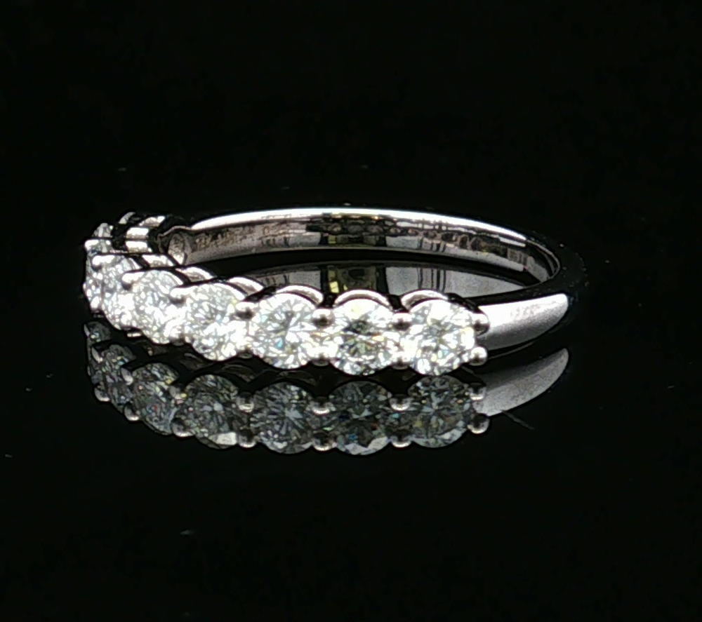 Talia 14KW Lab Grown Diamond Band