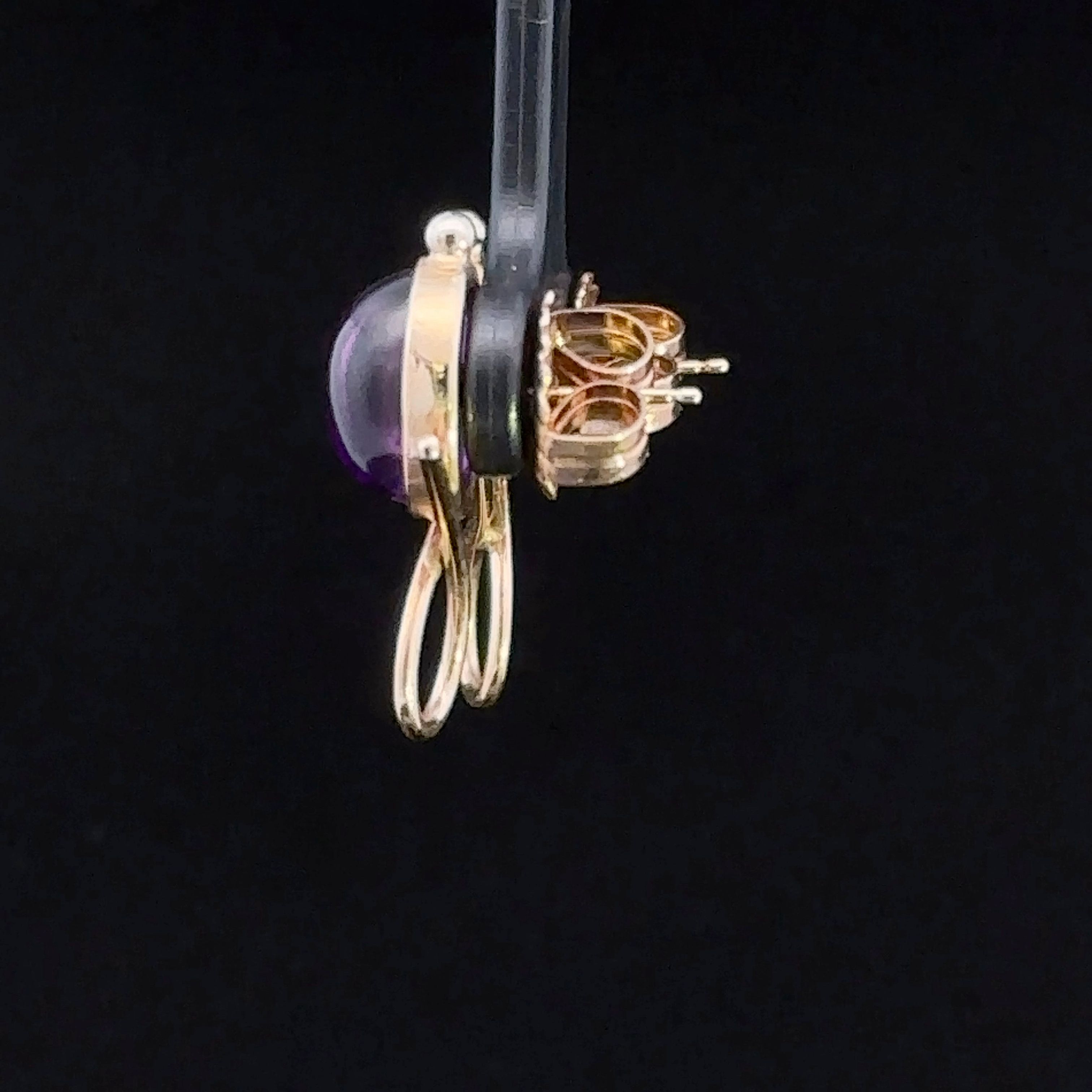 Myah Amethyst Earrings