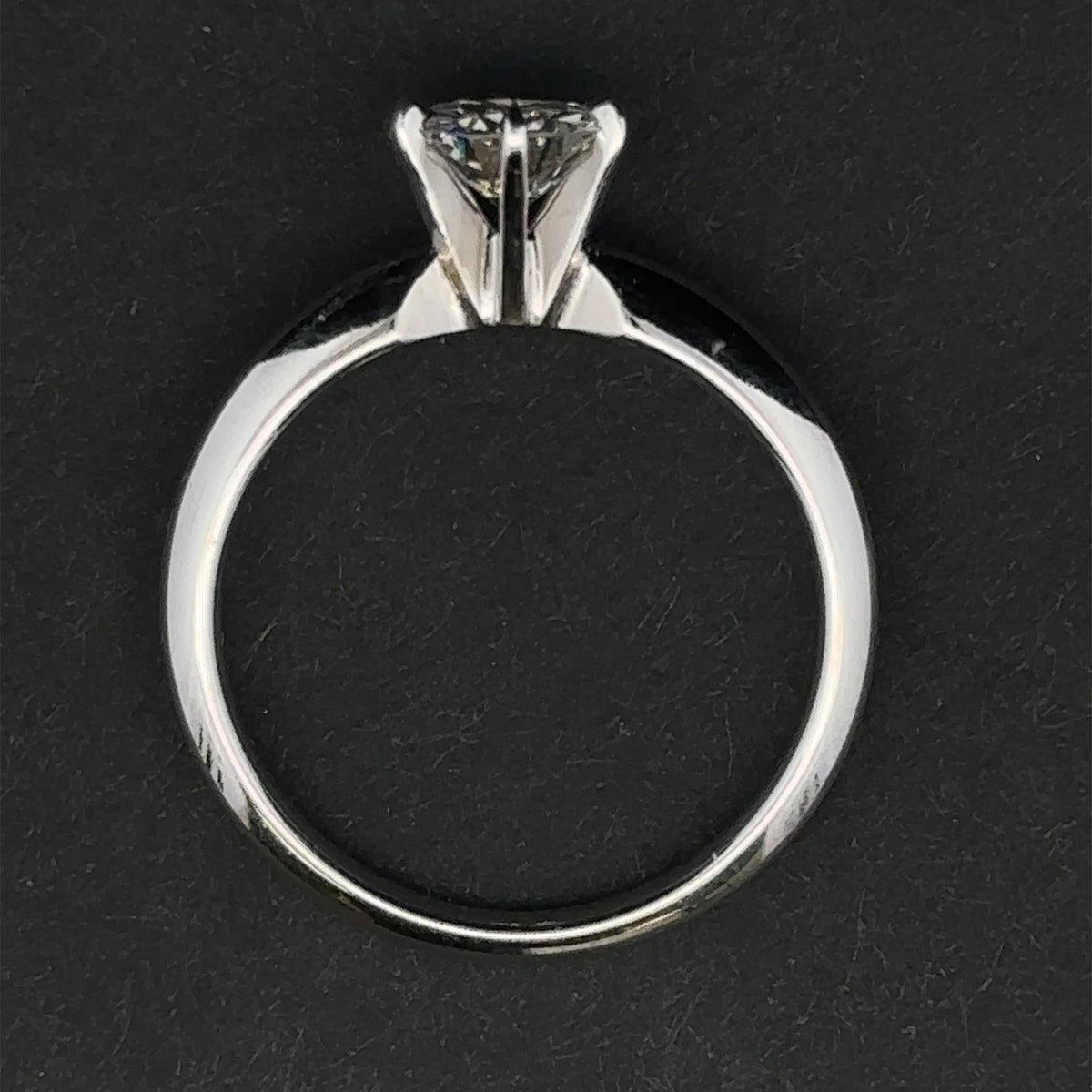 Serenity 14k White Gold Diamond Solitaire Engagement Ring