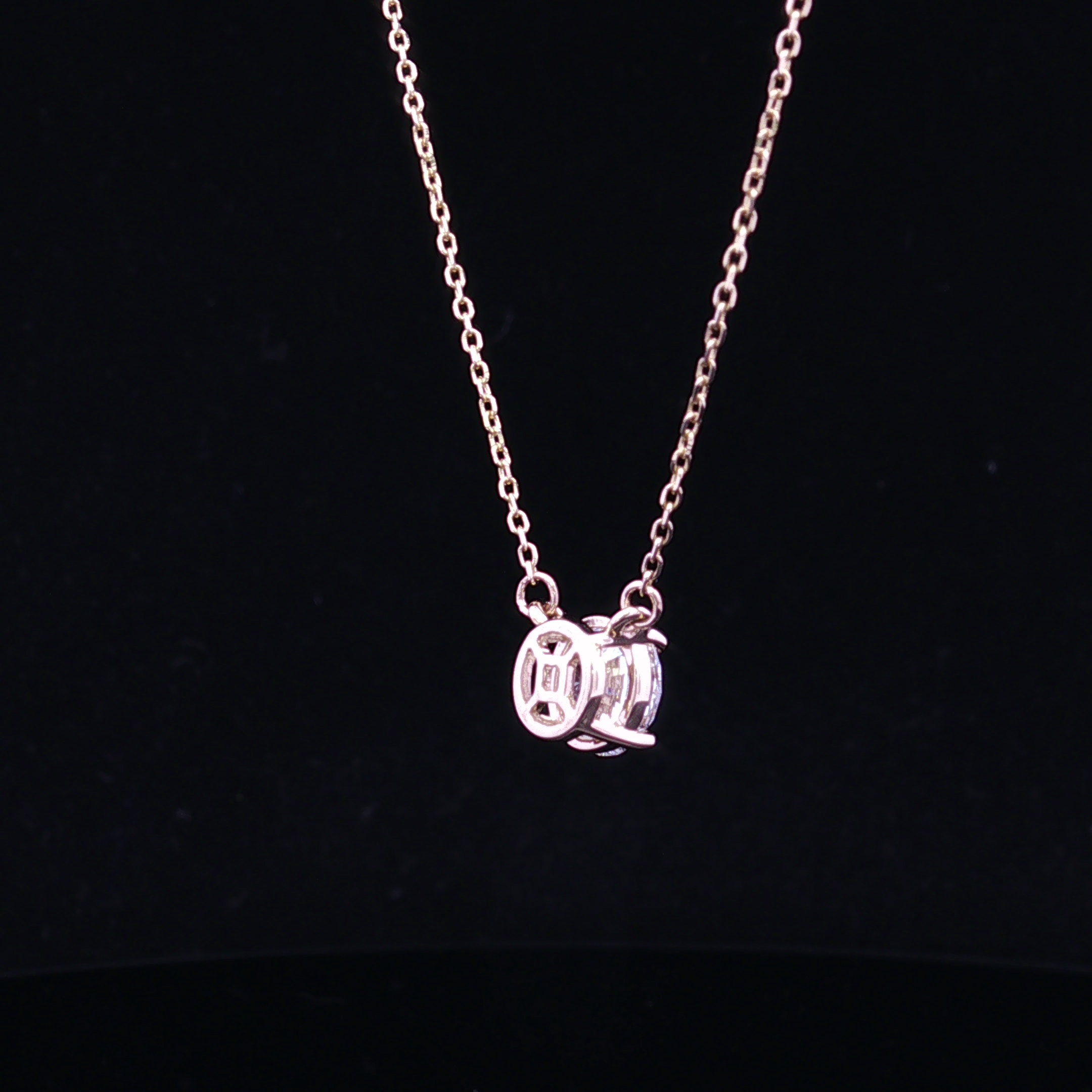 Indira 14KY Lab Grown Diamond Necklace