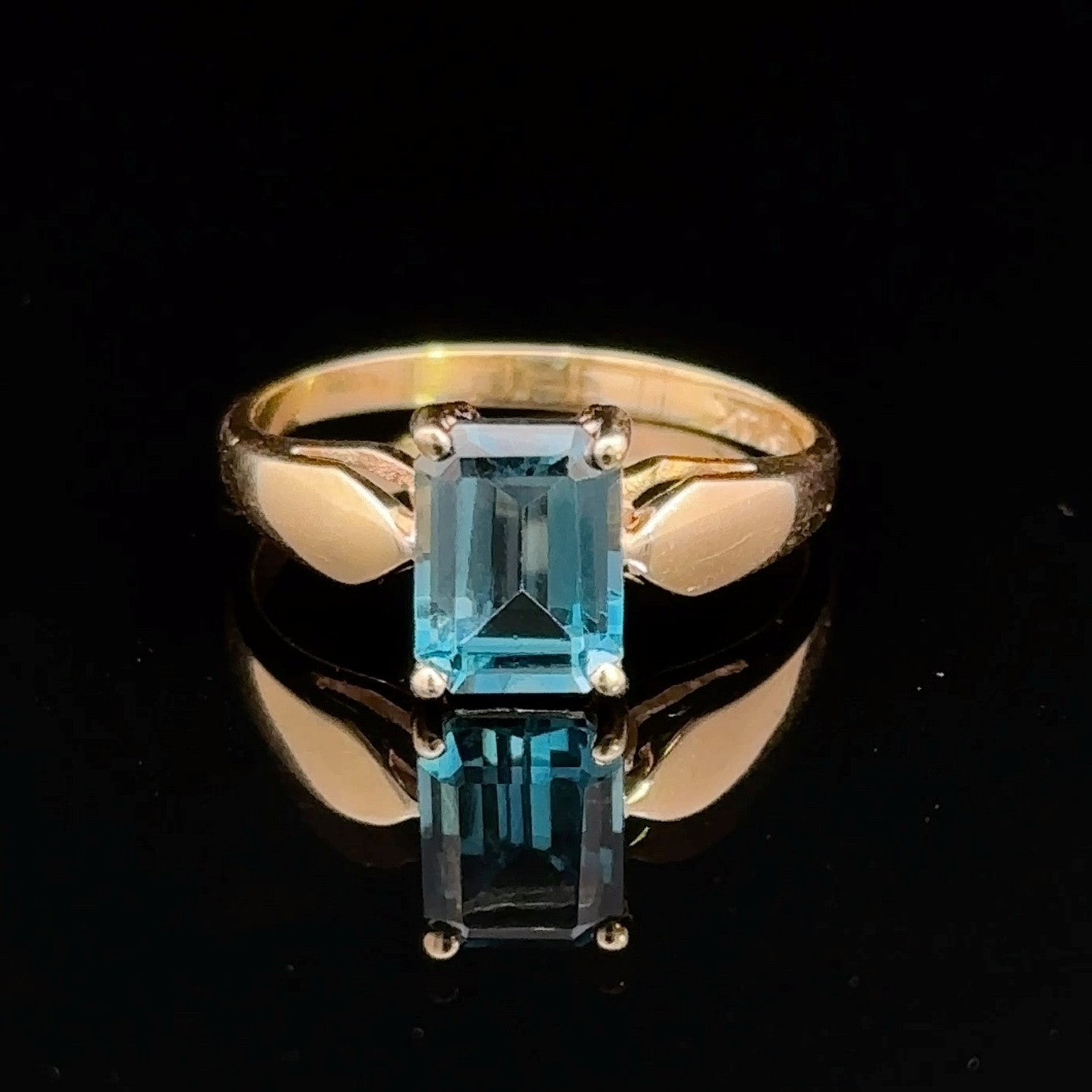 Kehlani Blue Topaz Ring