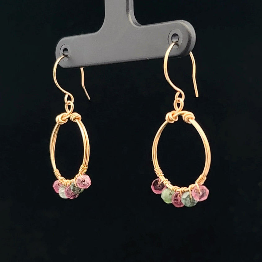 Luna Tourmaline Earrings