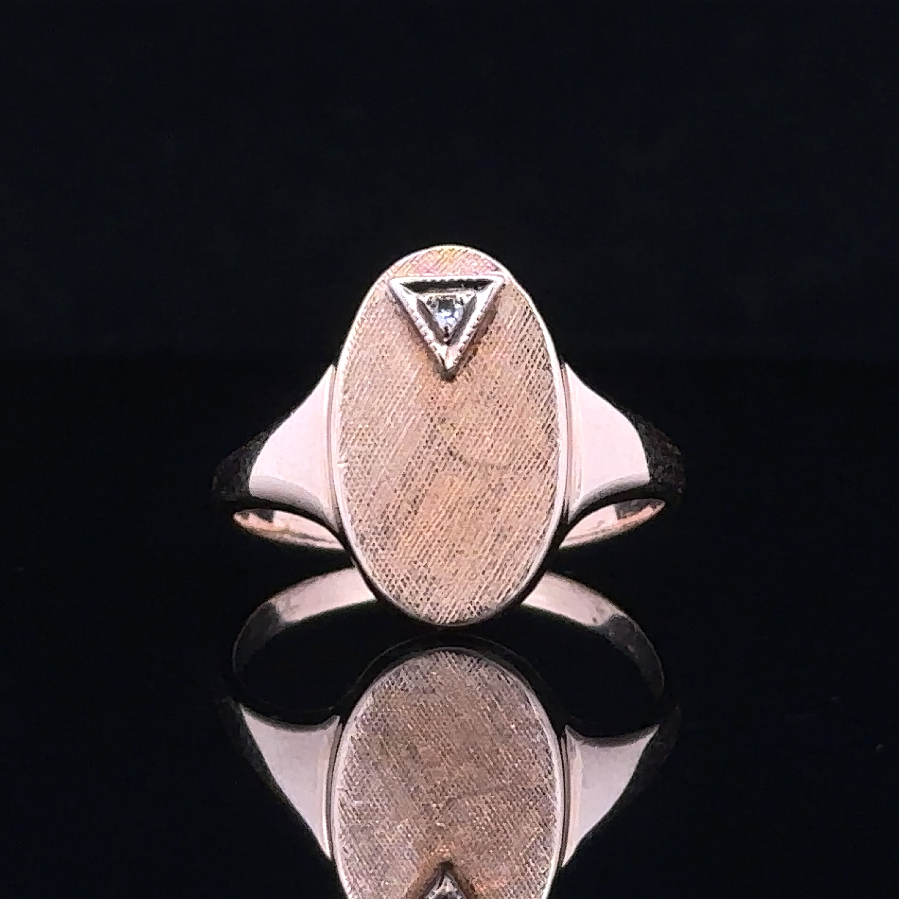 Louisa 14K Yellow Gold Antique Fashion Ring - Size 6.5