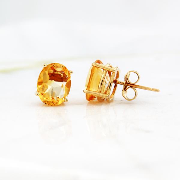 Charley Citrine Earrings