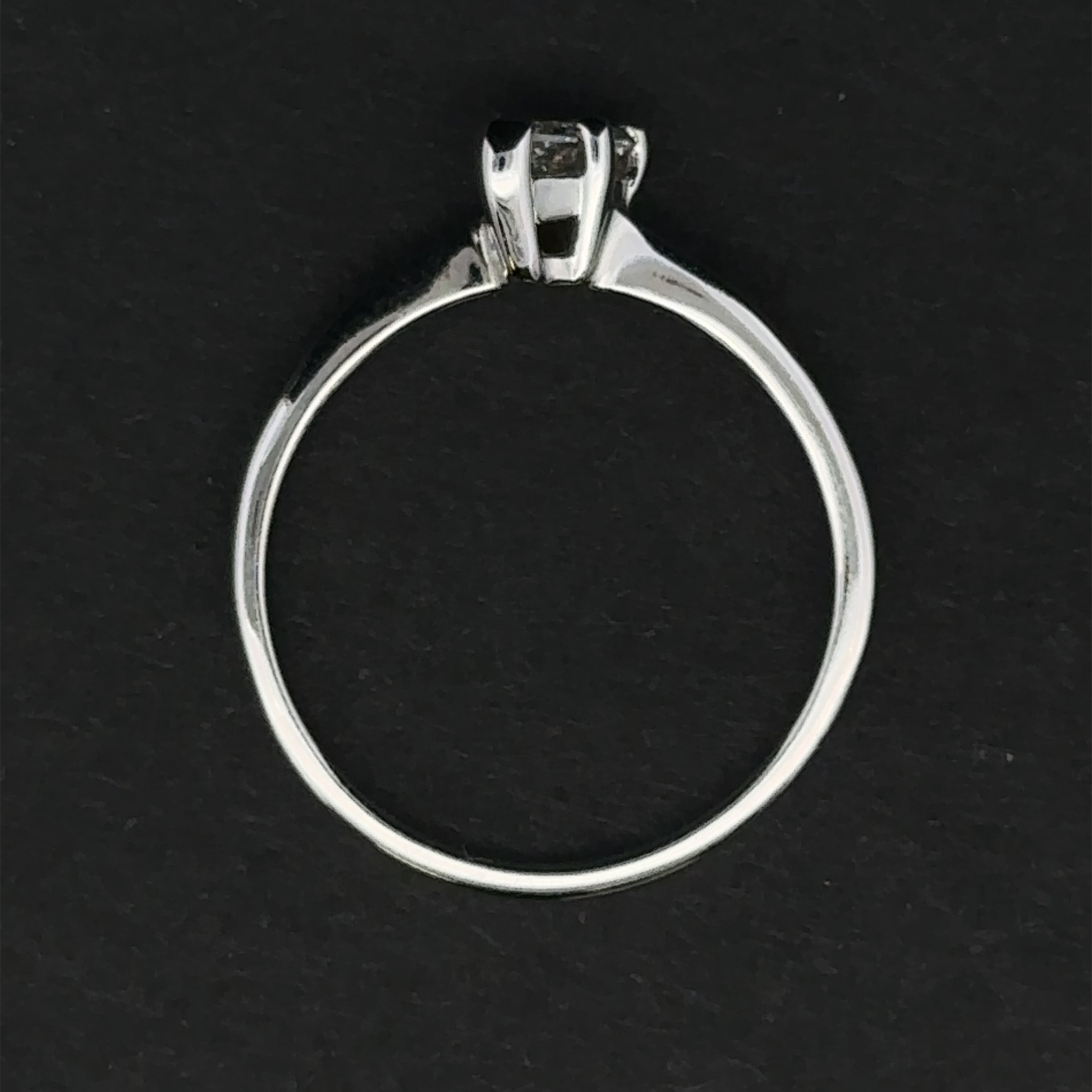 Ariyah 14KW .23CT Pear Shape Diamond Engagement Ring