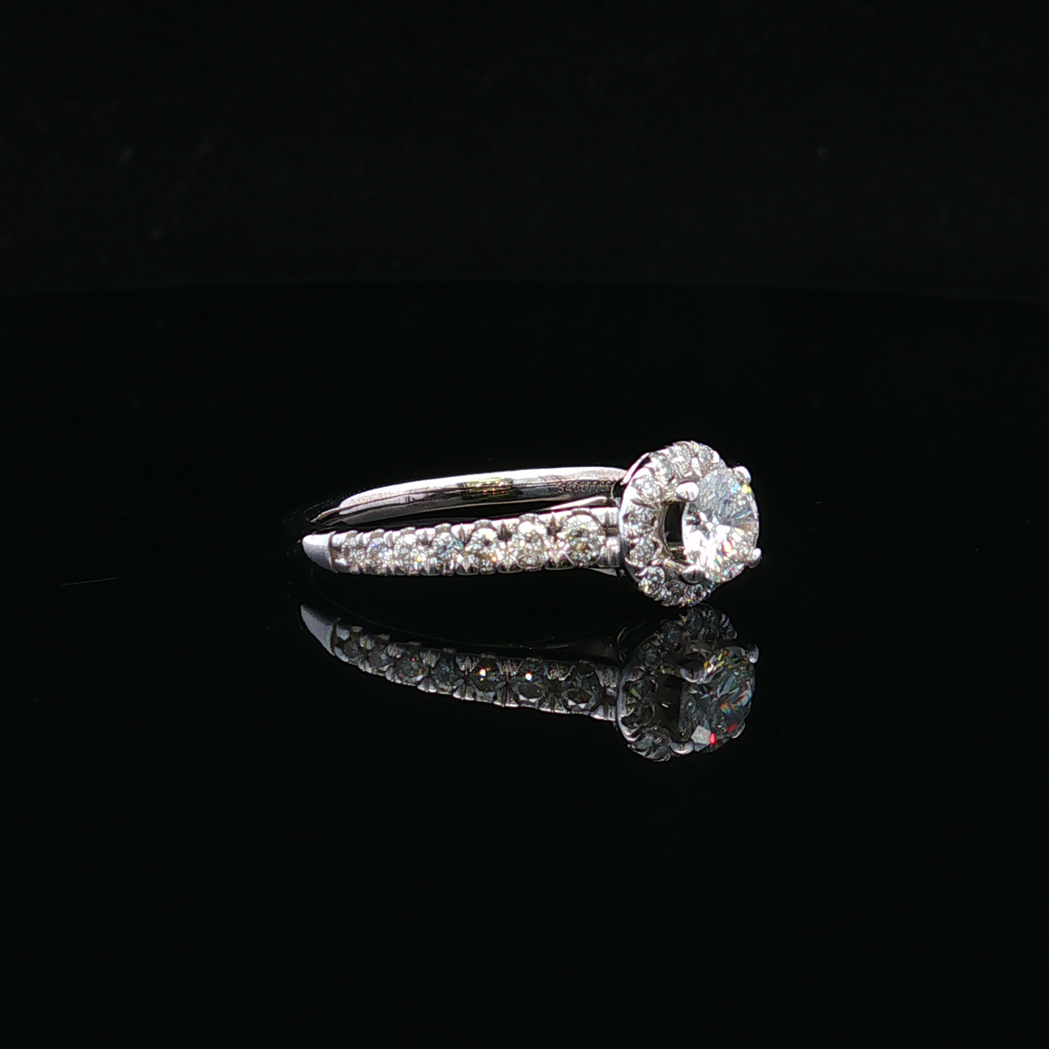Cambriarose 14K White Gold Diamond Engagement Ring