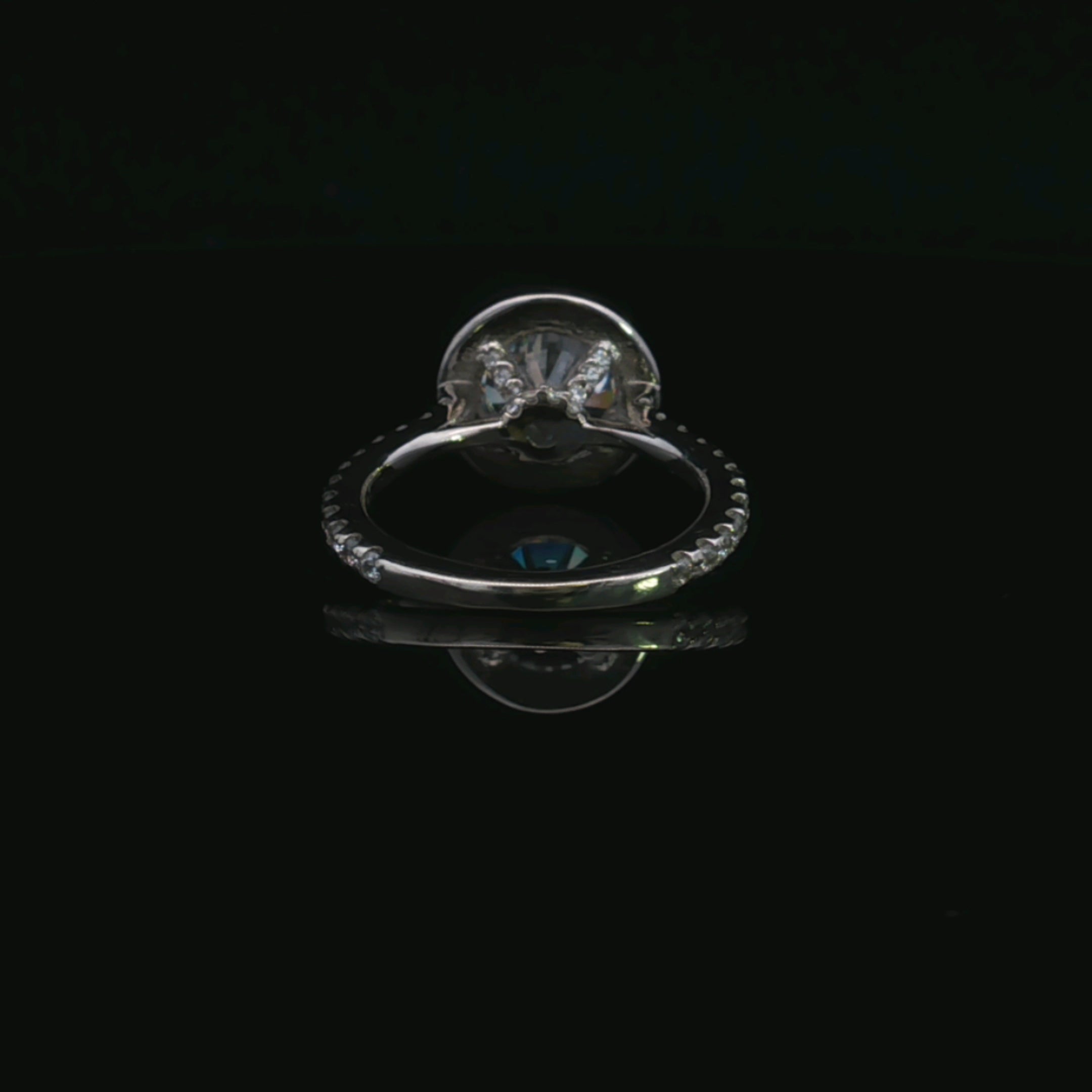Rosie 14K White Gold 2.04CT Lab Diamond Ring with Accents
