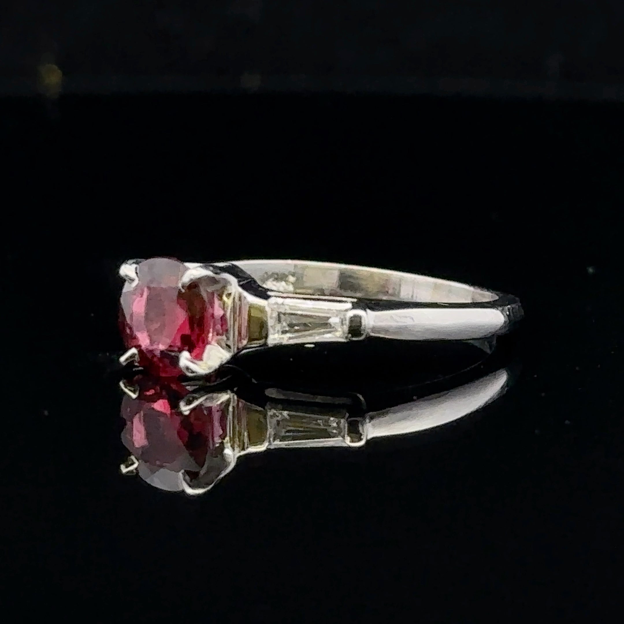Salem Red Spinel Ring