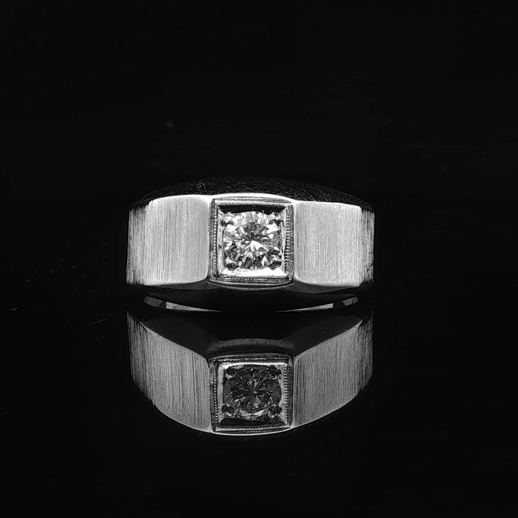 Thomas Diamond Ring in 14K White Gold