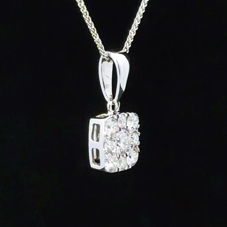 Kim Diamond Pendant