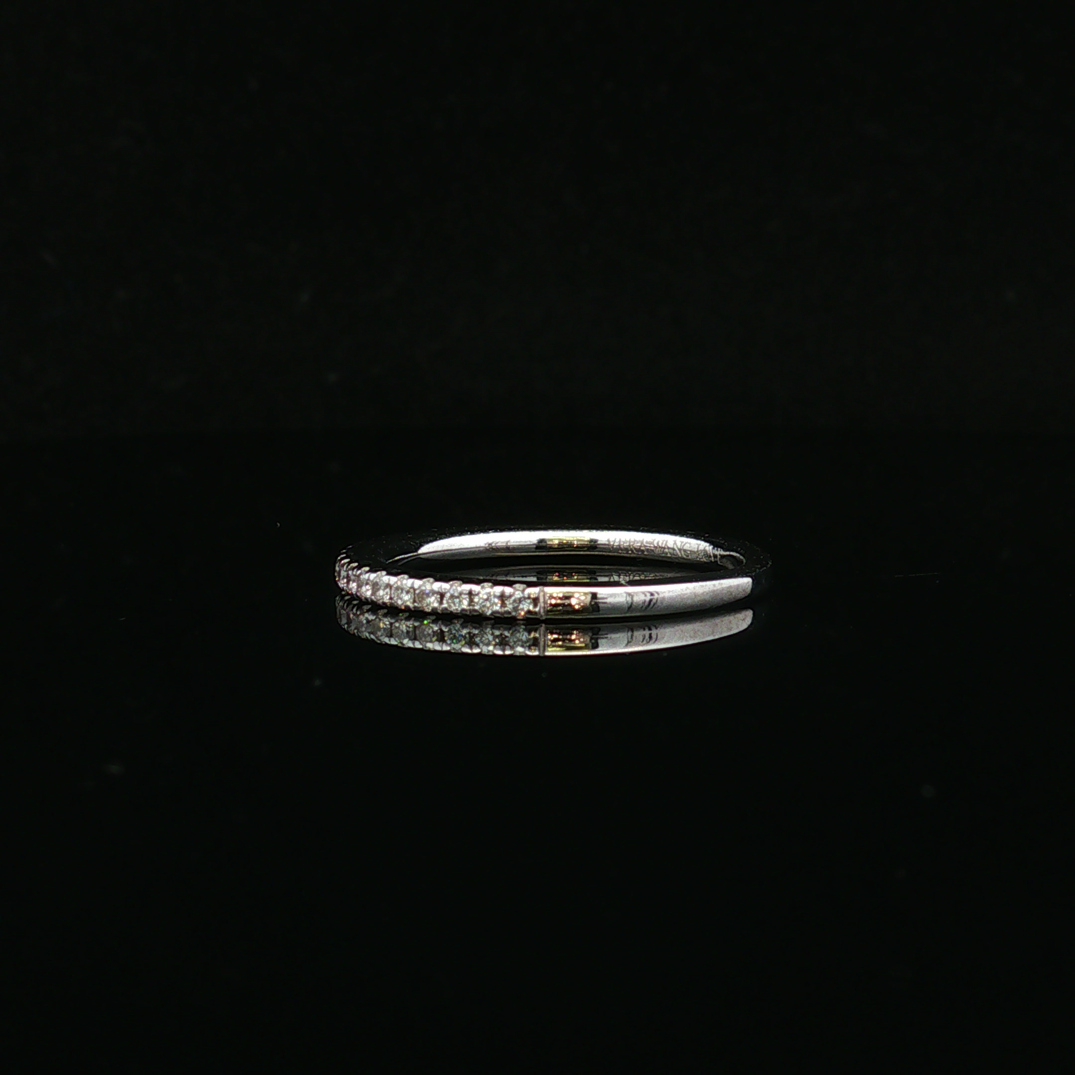 Jovielyn 14K White Gold .23 CTW Diamond Band by Vera Wang