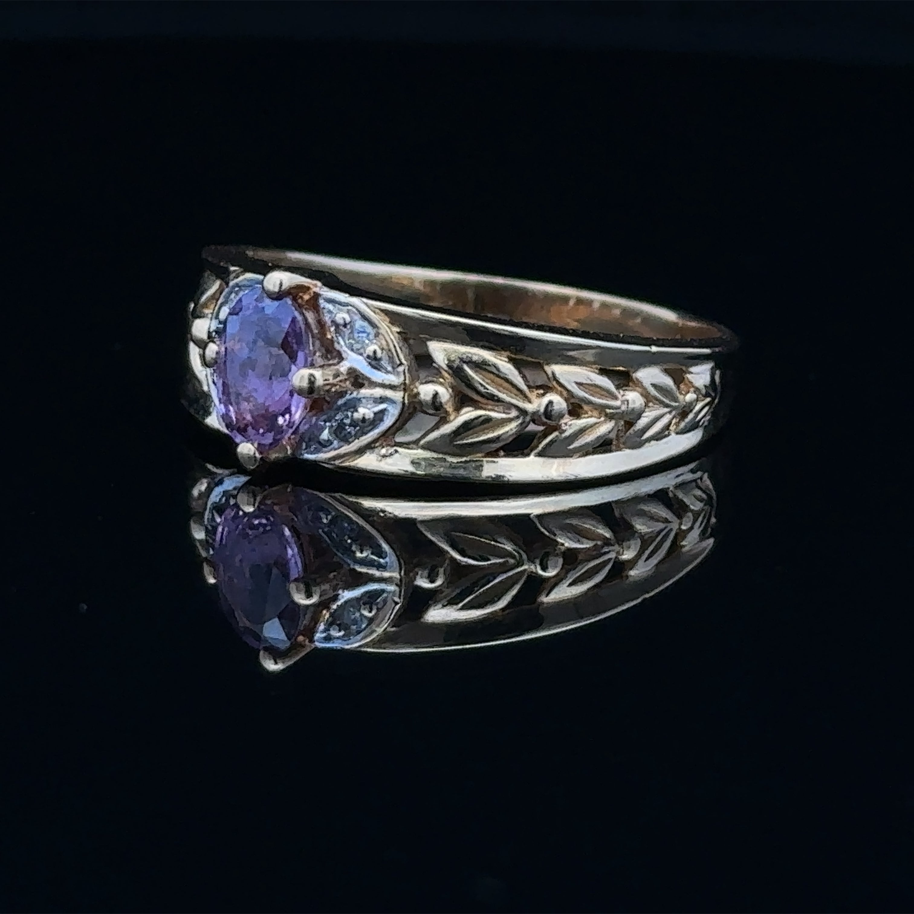 Luisa Amethyst Ring
