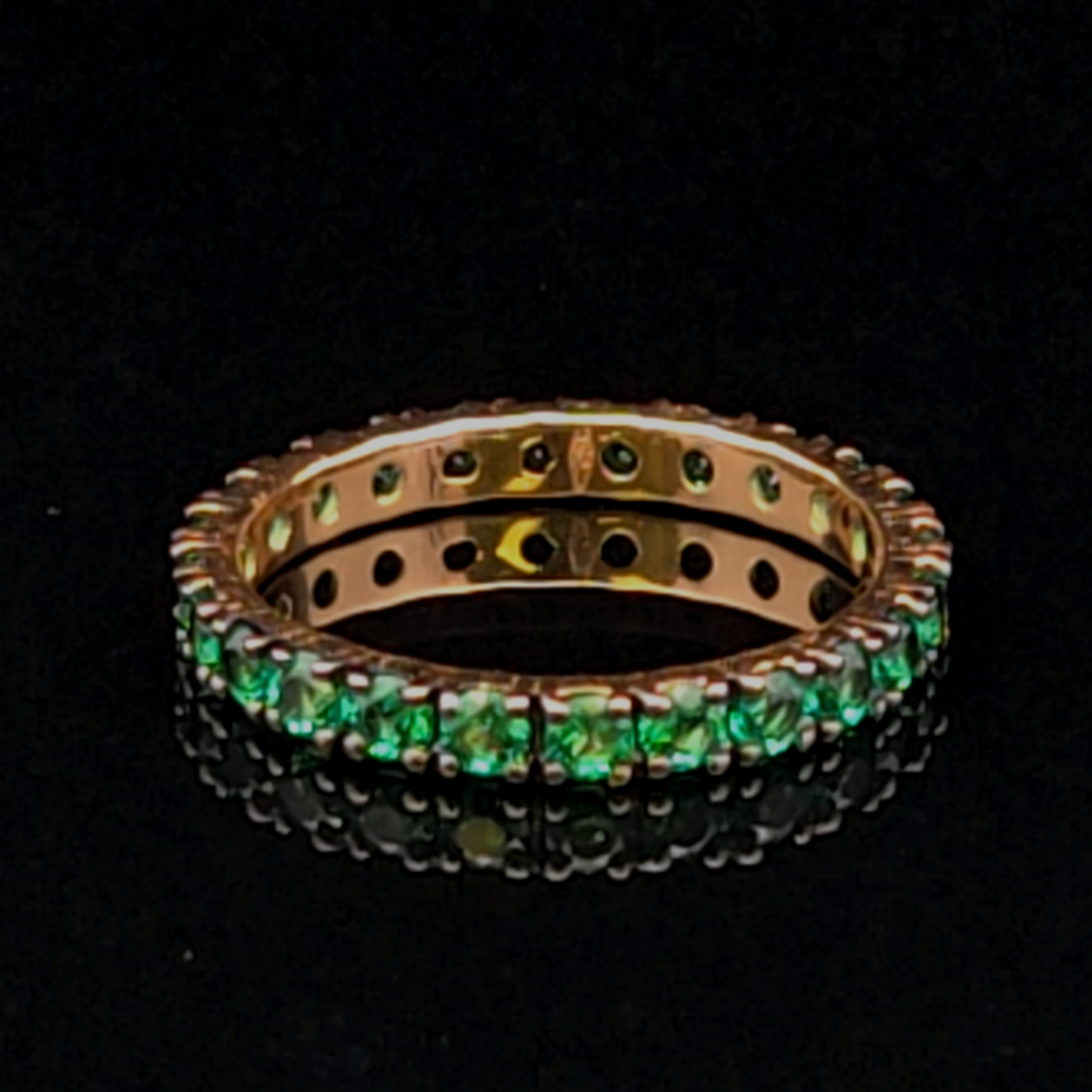 Selena Tsavorite Ring