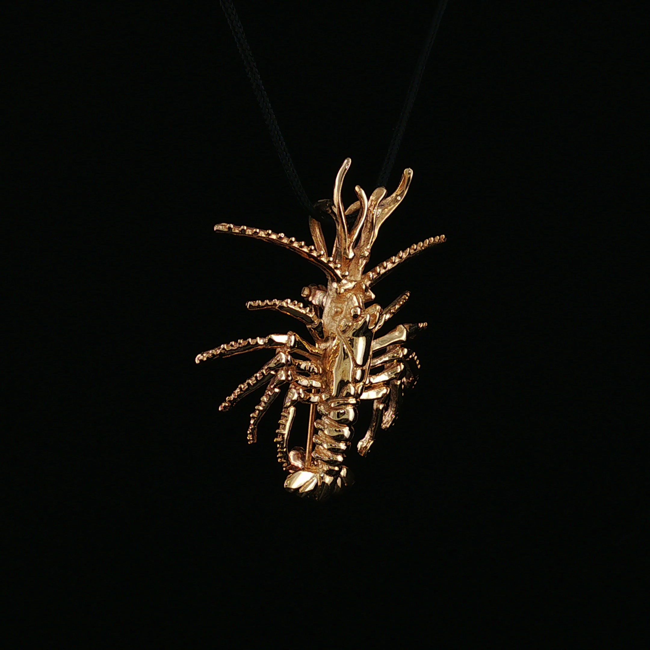 Ora 14K Yellow Gold Lobster Pin Pendant