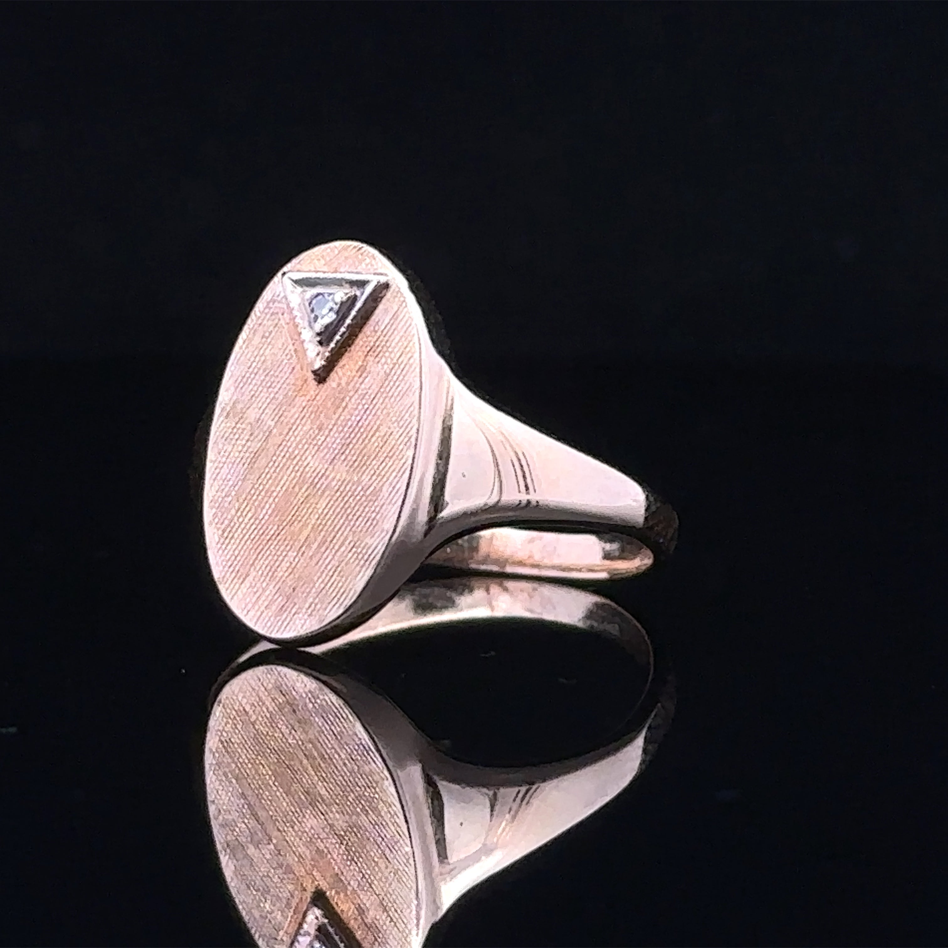 Louisa 14K Yellow Gold Antique Fashion Ring - Size 6.5