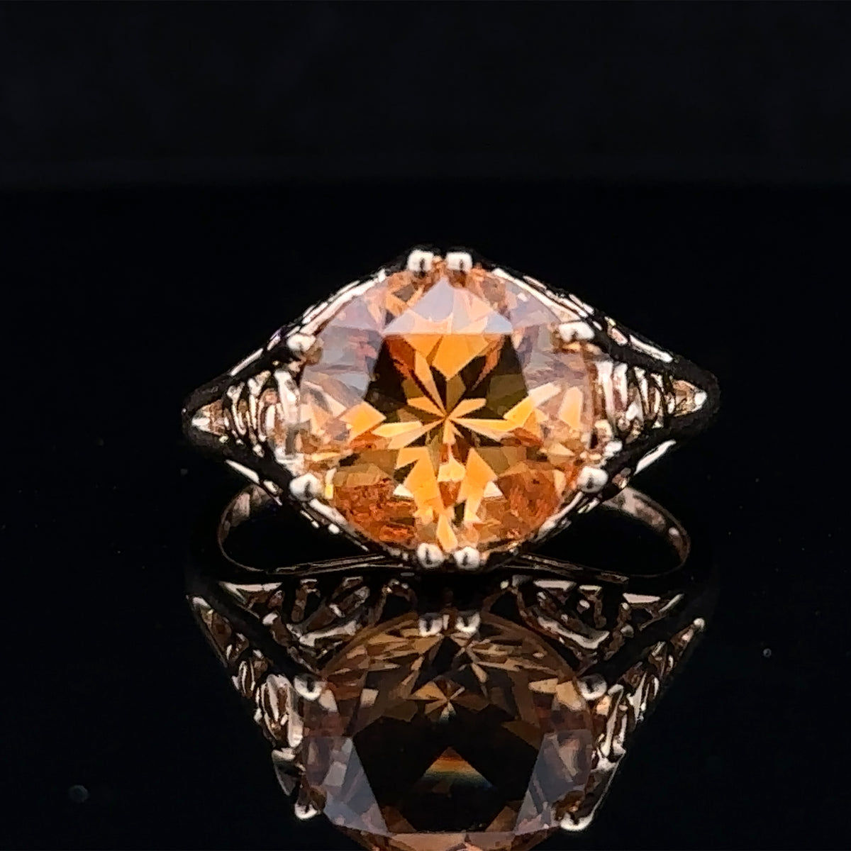 McKenzie 14k Yellow Gold Citrine Ring