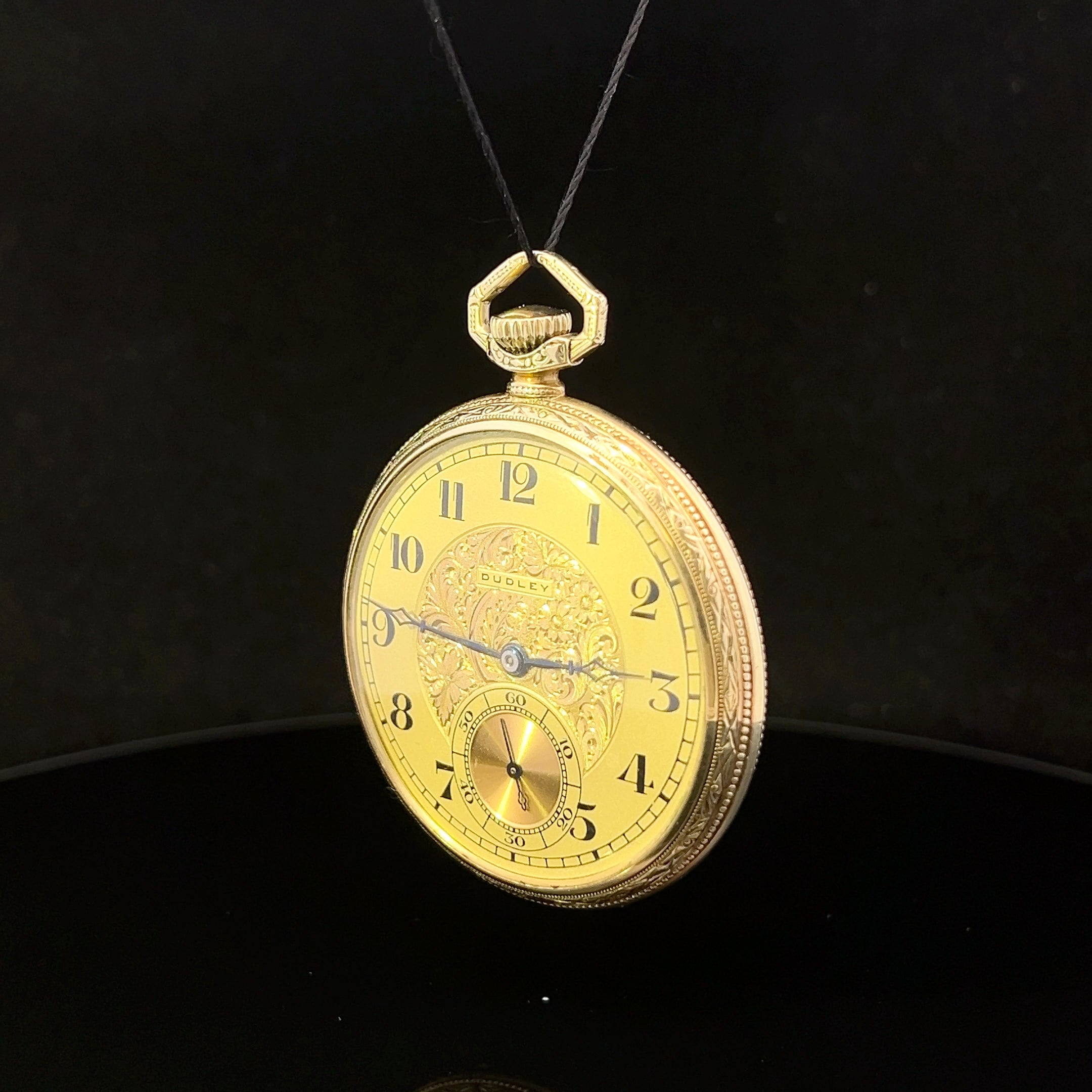 Dudley 14K Gold-Filled 1920s Pocket Watch