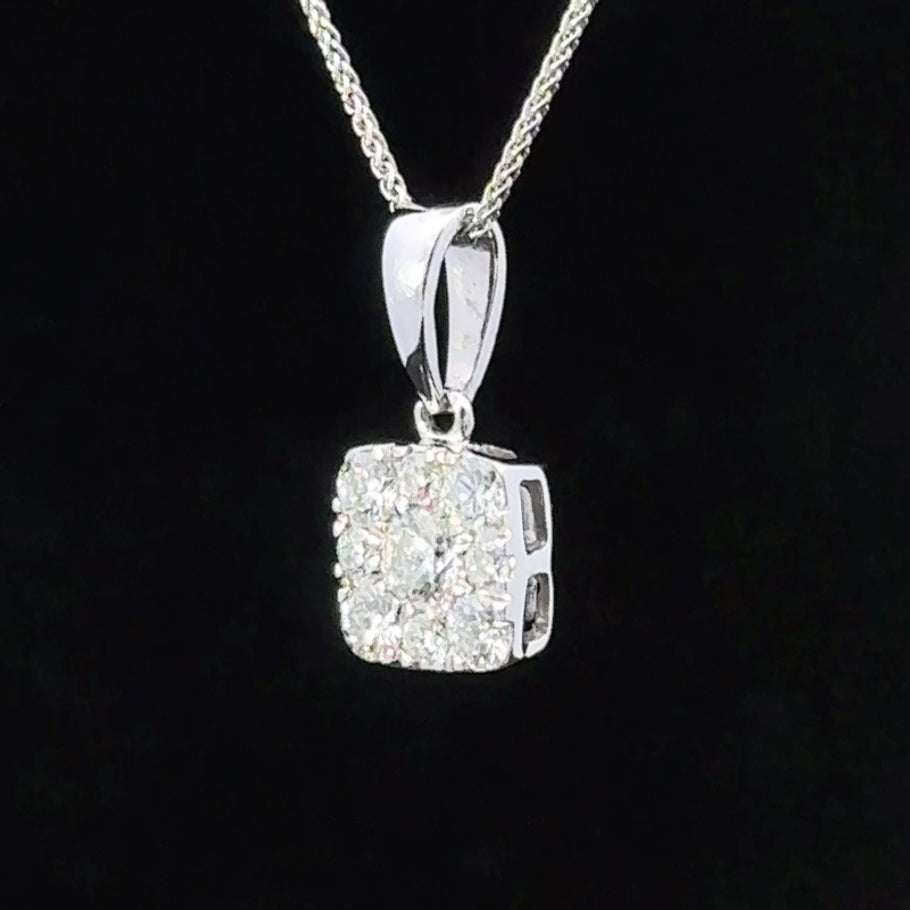 Kim Diamond Pendant