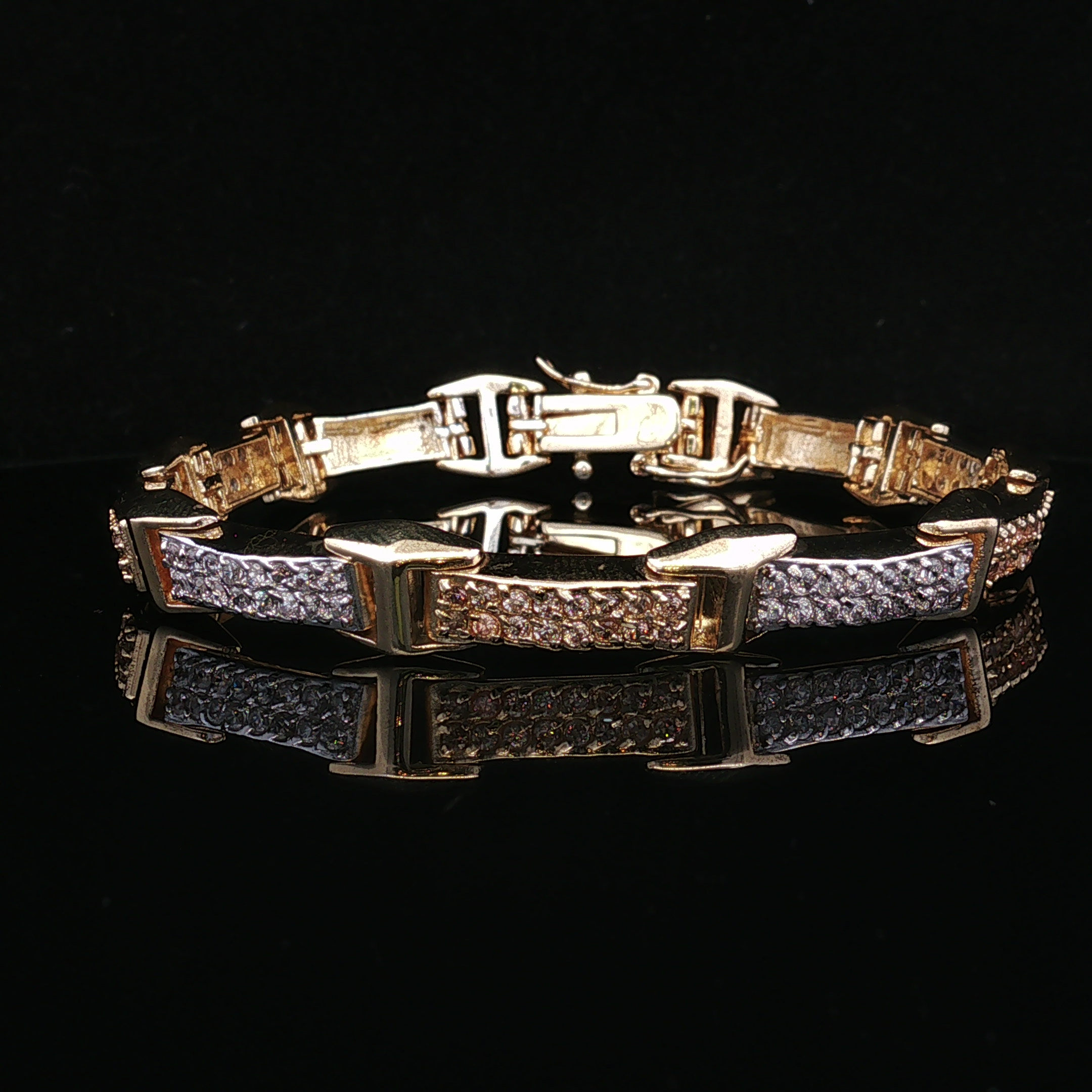 Petralyn 10K Two Tone 1.68 CTW Diamond Bracelet