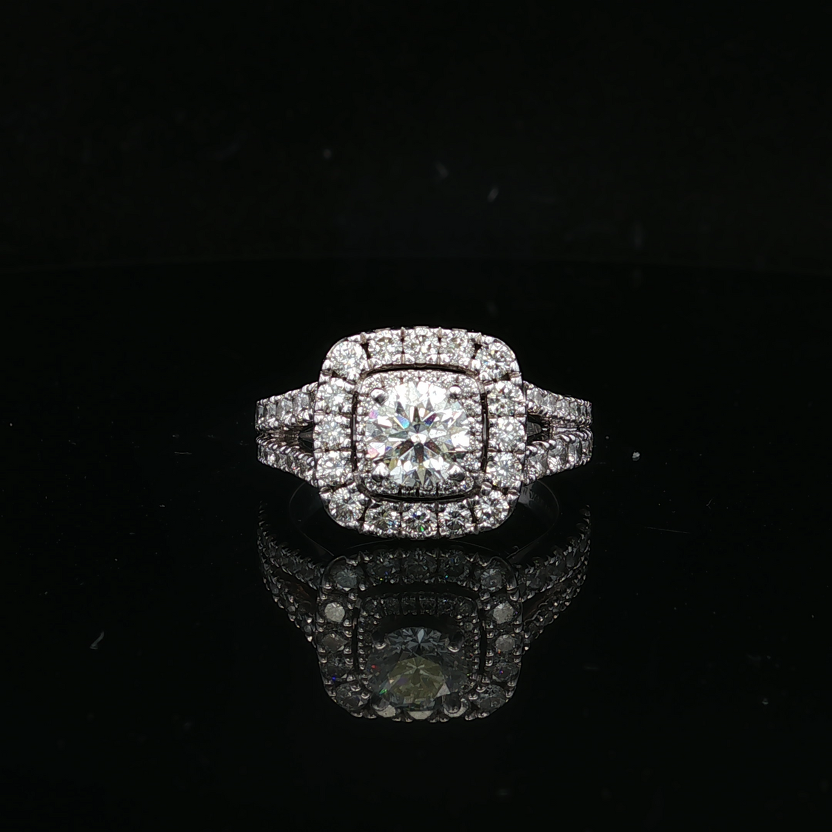 Calla 14k White Gold 1.58ctw Diamond Ring