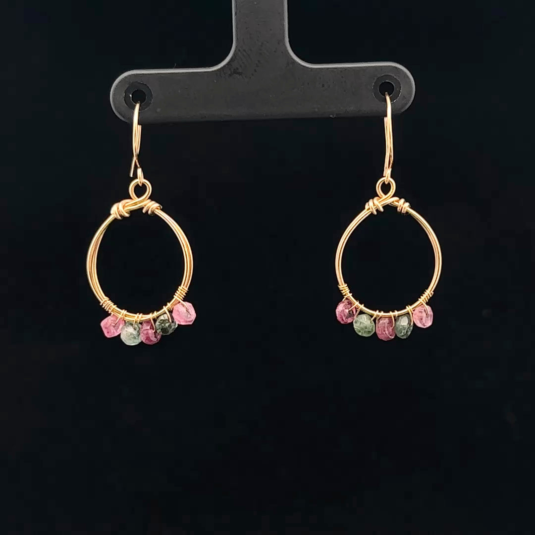 Luna Tourmaline Earrings
