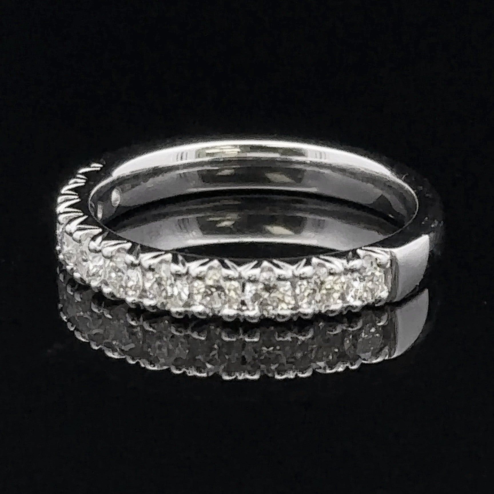 Hayley White 14K Diamond Anniversary Ring