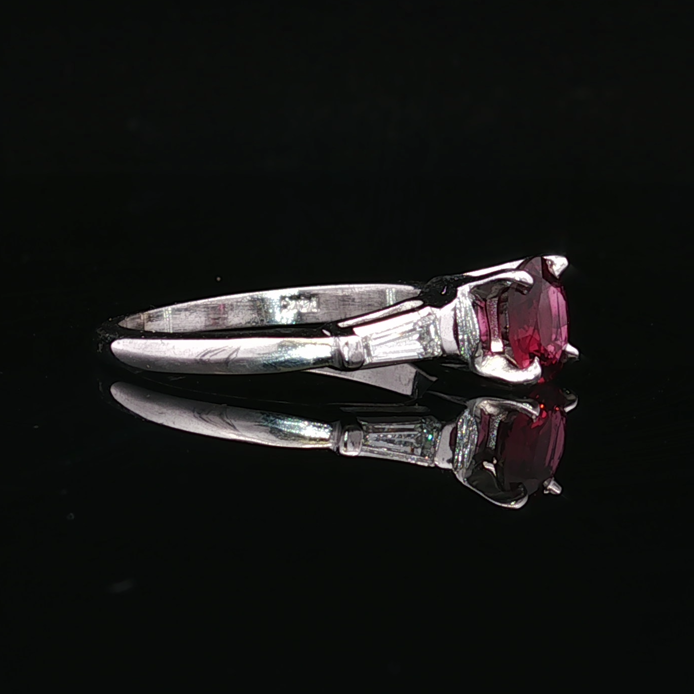 Salem Red Spinel Ring