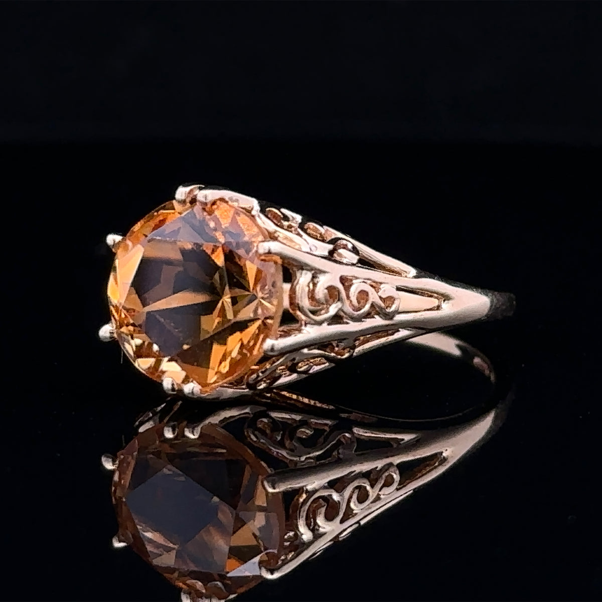 McKenzie 14k Yellow Gold Citrine Ring