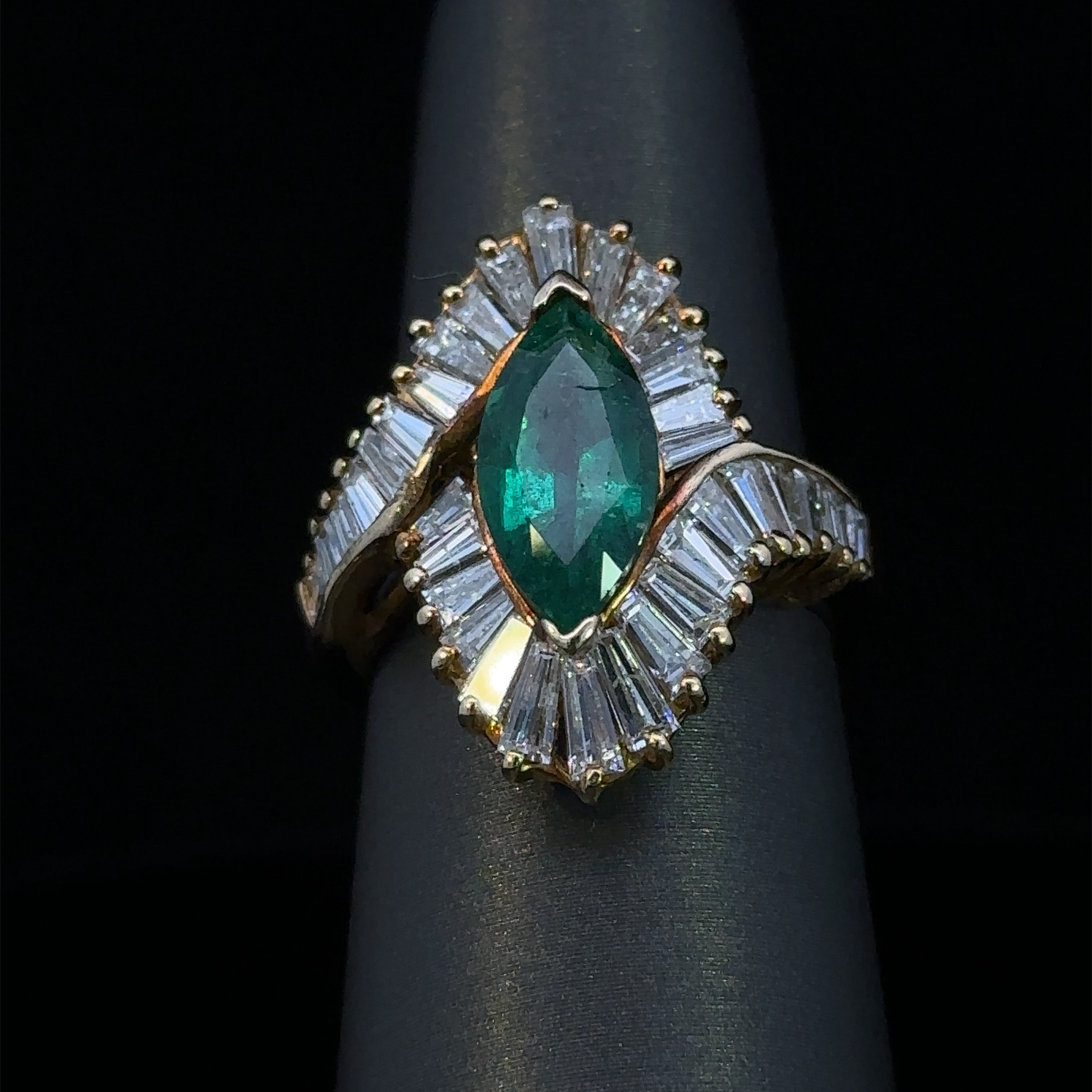 Sevyn Emerald Ring