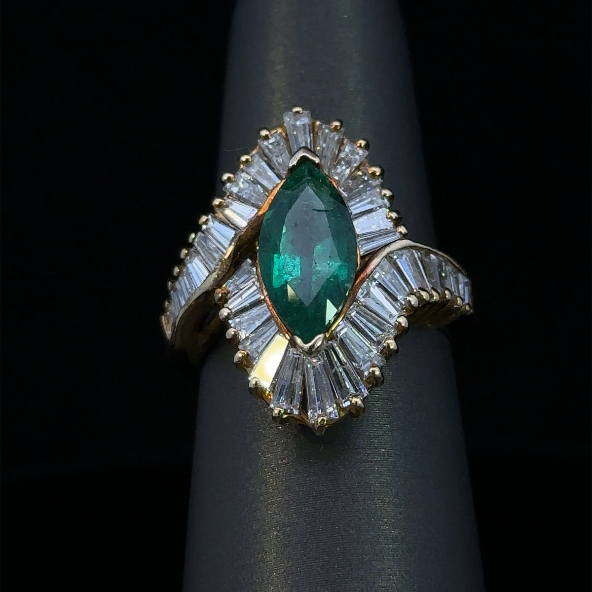Sevyn Emerald Ring