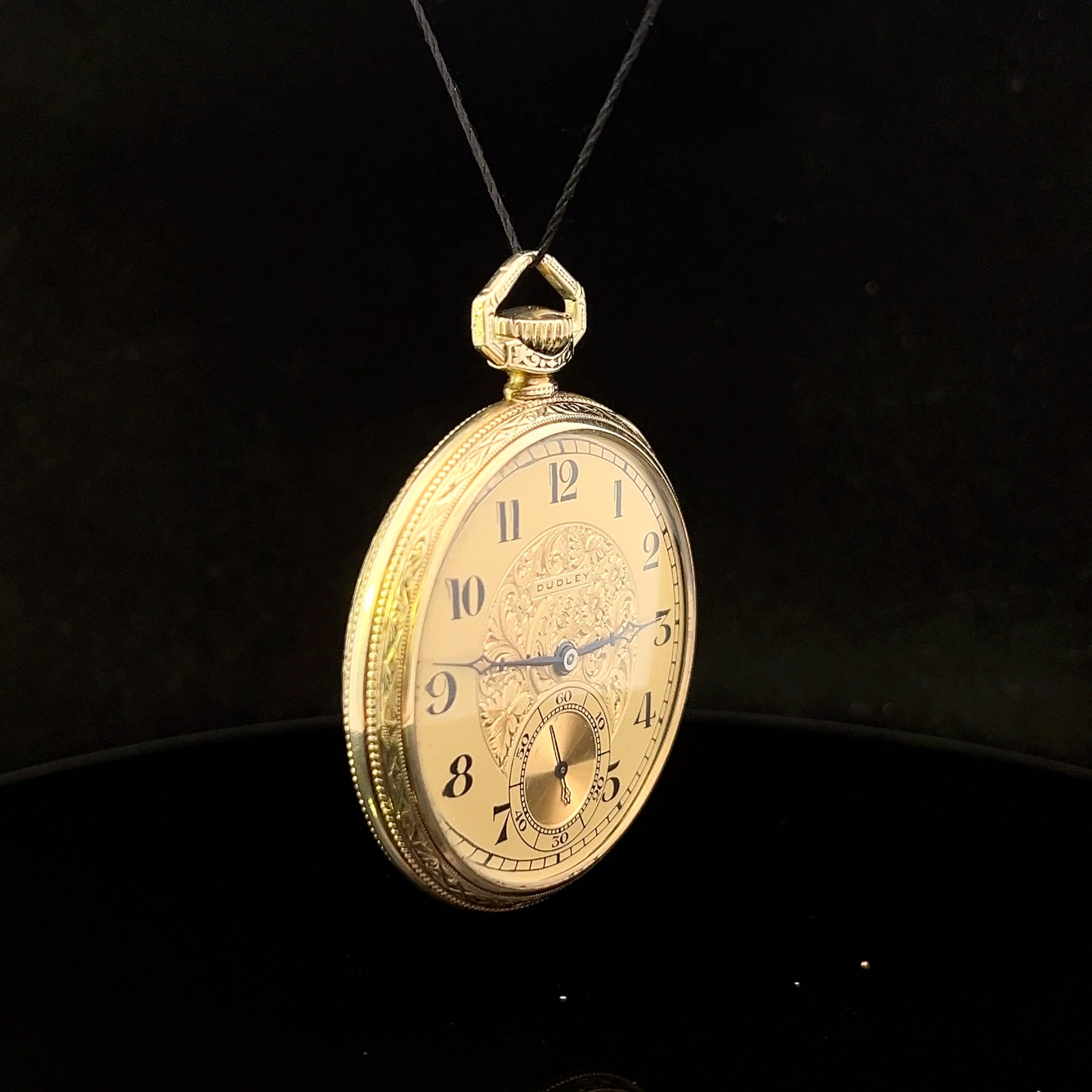 Dudley 14K Gold-Filled 1920s Pocket Watch