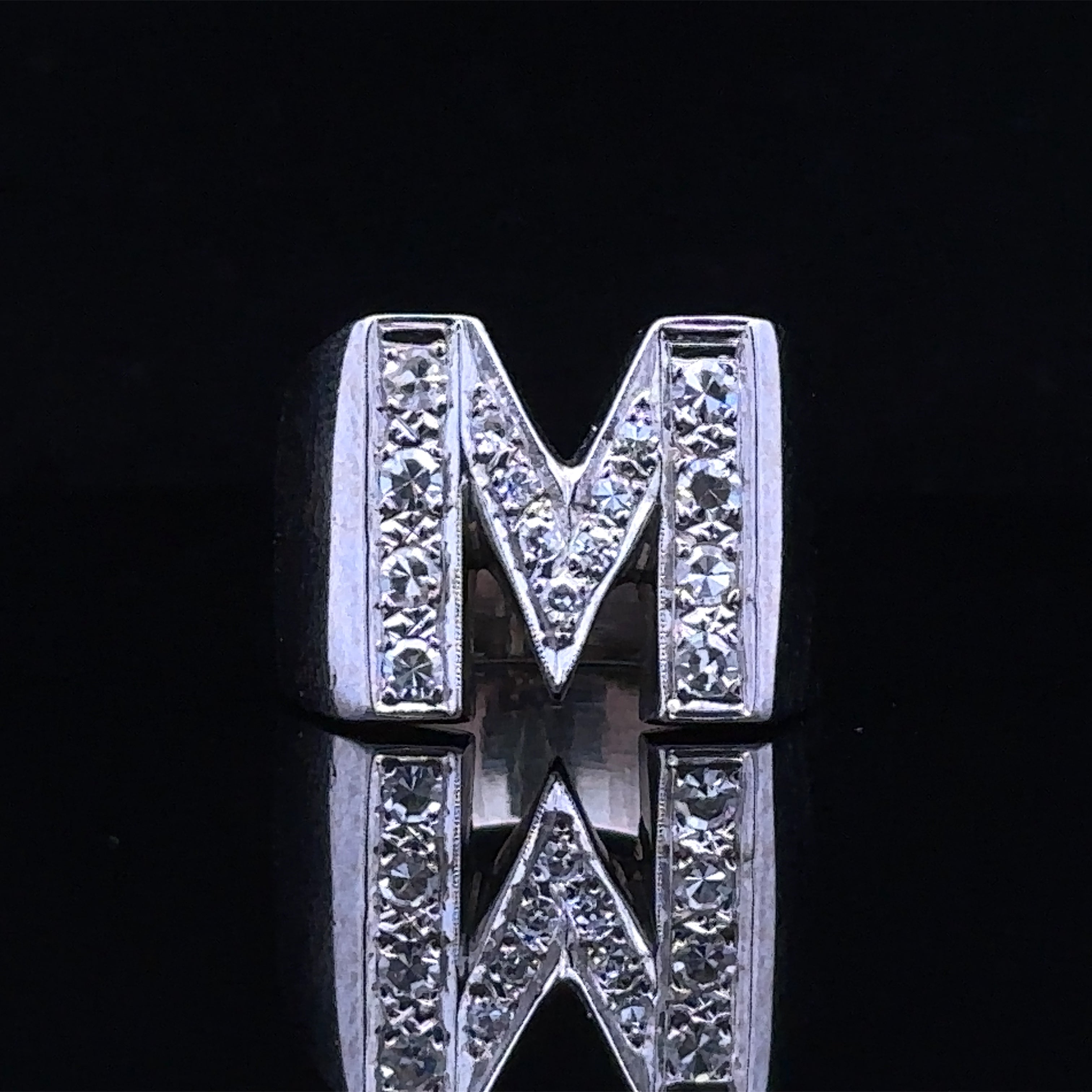 Justice M or W Initial Ring