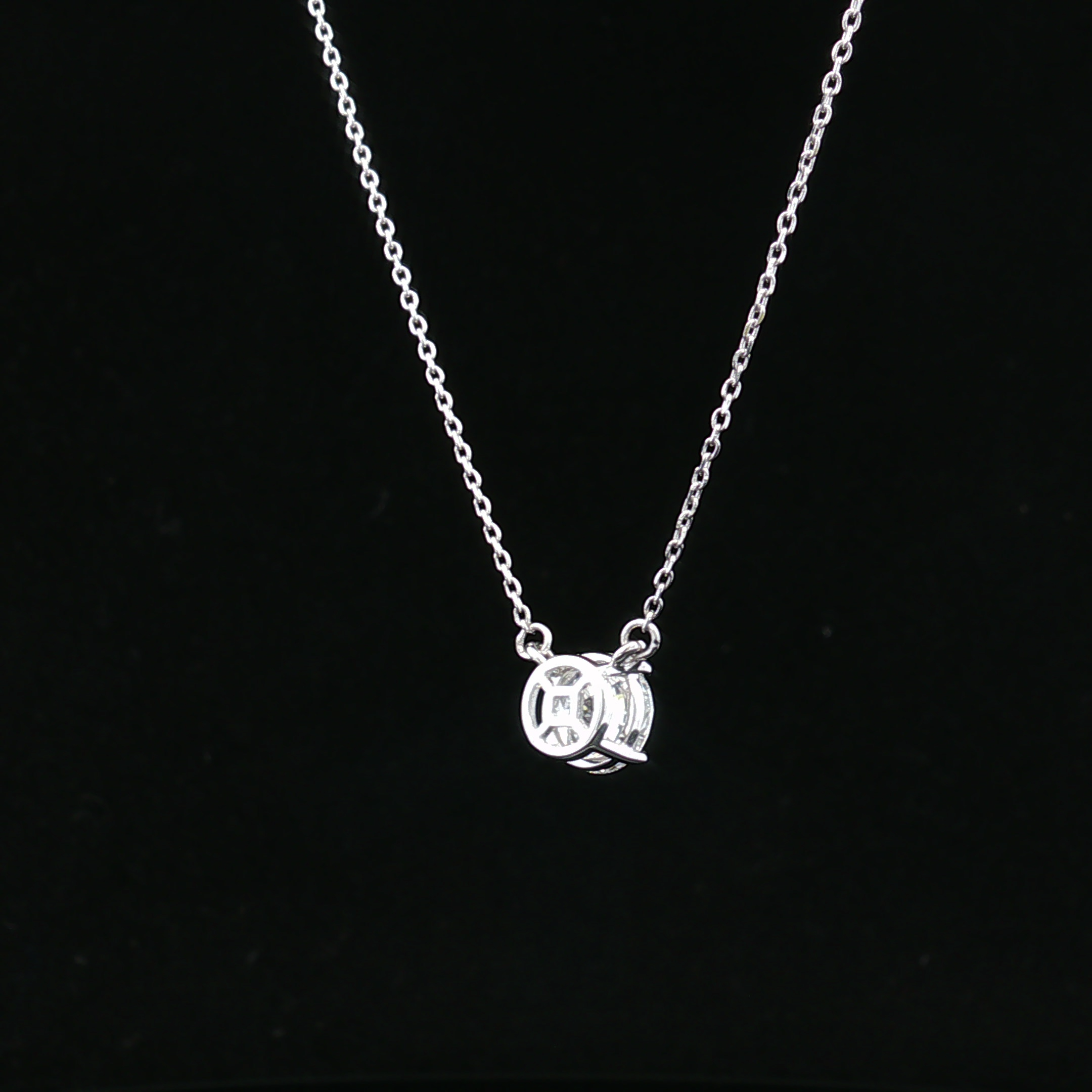 Oriana 14KW Lab Grown Diamond Necklace