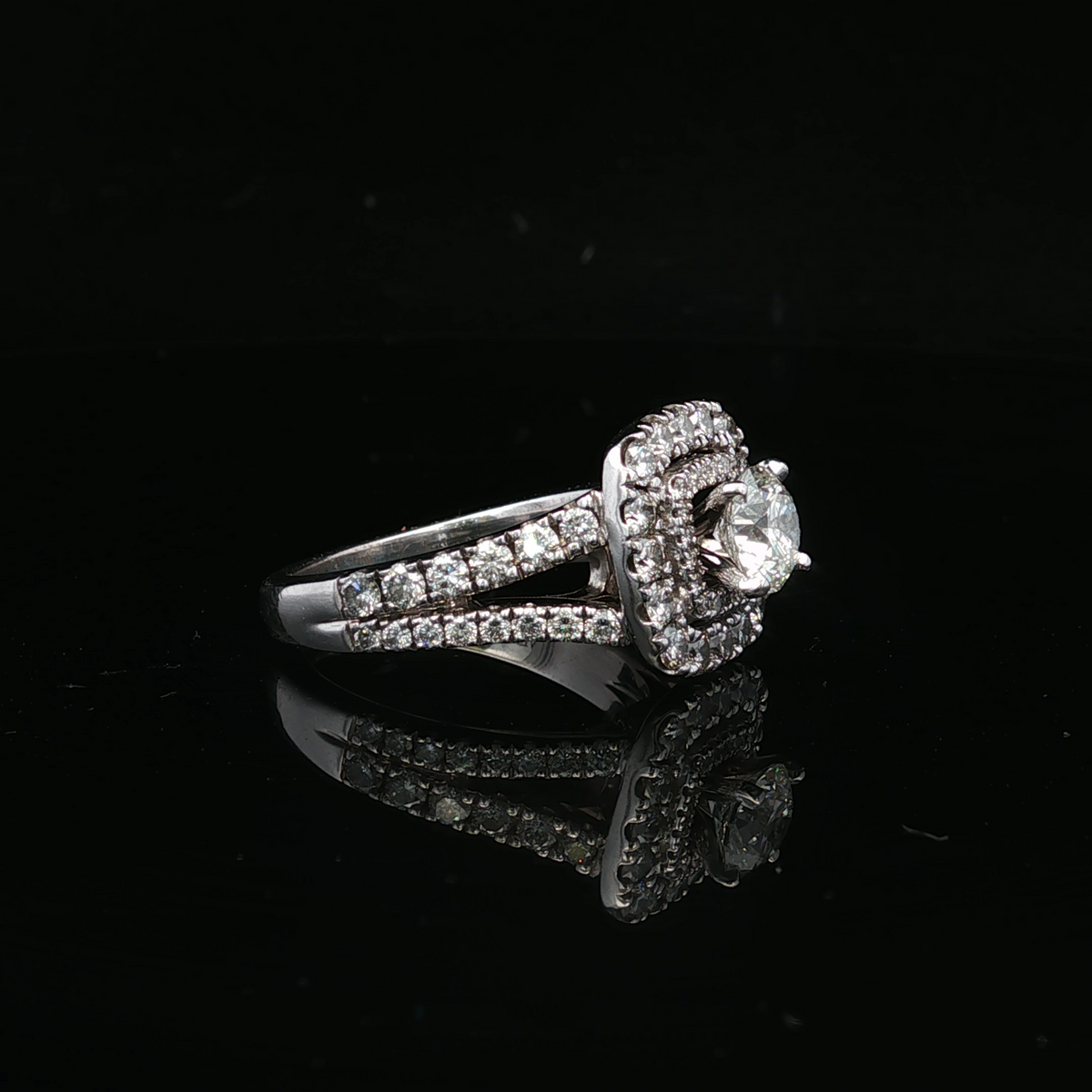 Calla 14k White Gold 1.58ctw Diamond Ring