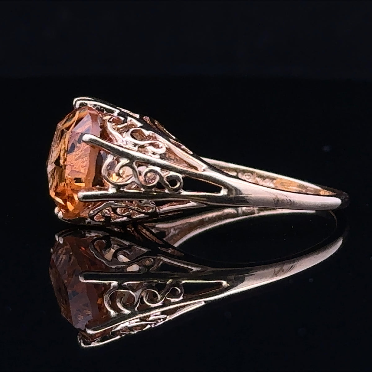 McKenzie 14k Yellow Gold Citrine Ring