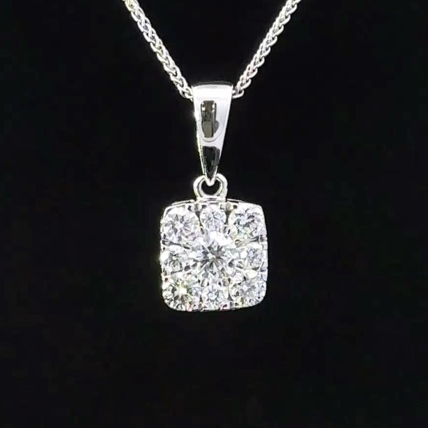 Kim Diamond Pendant