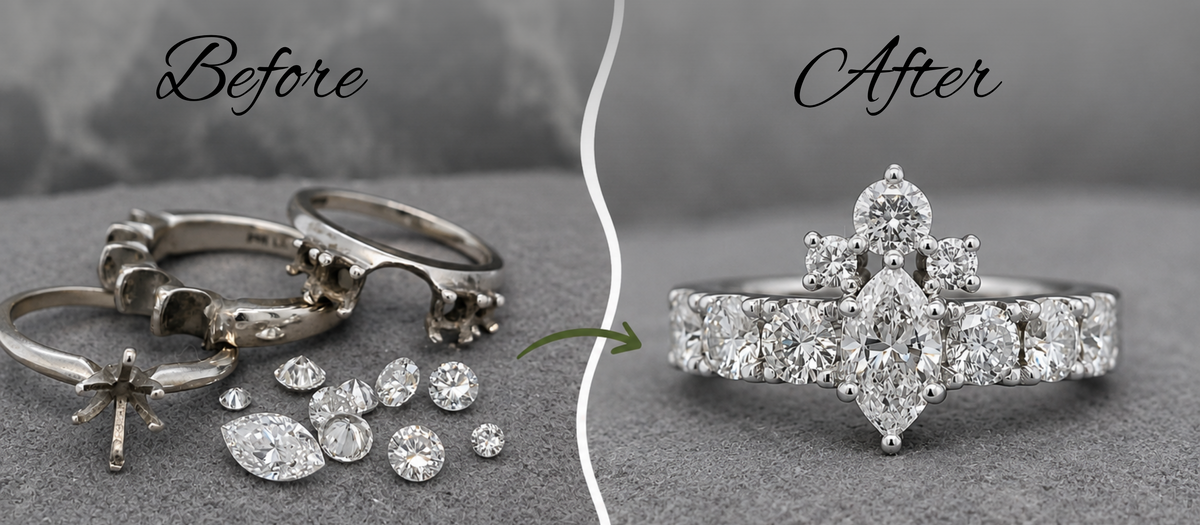 Heirloom Jewelry Redesign: How to Transform Family Jewelry Into Modern Pieces